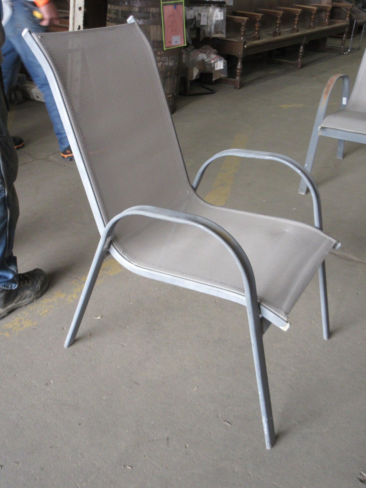 Metal Frame Patio Chair