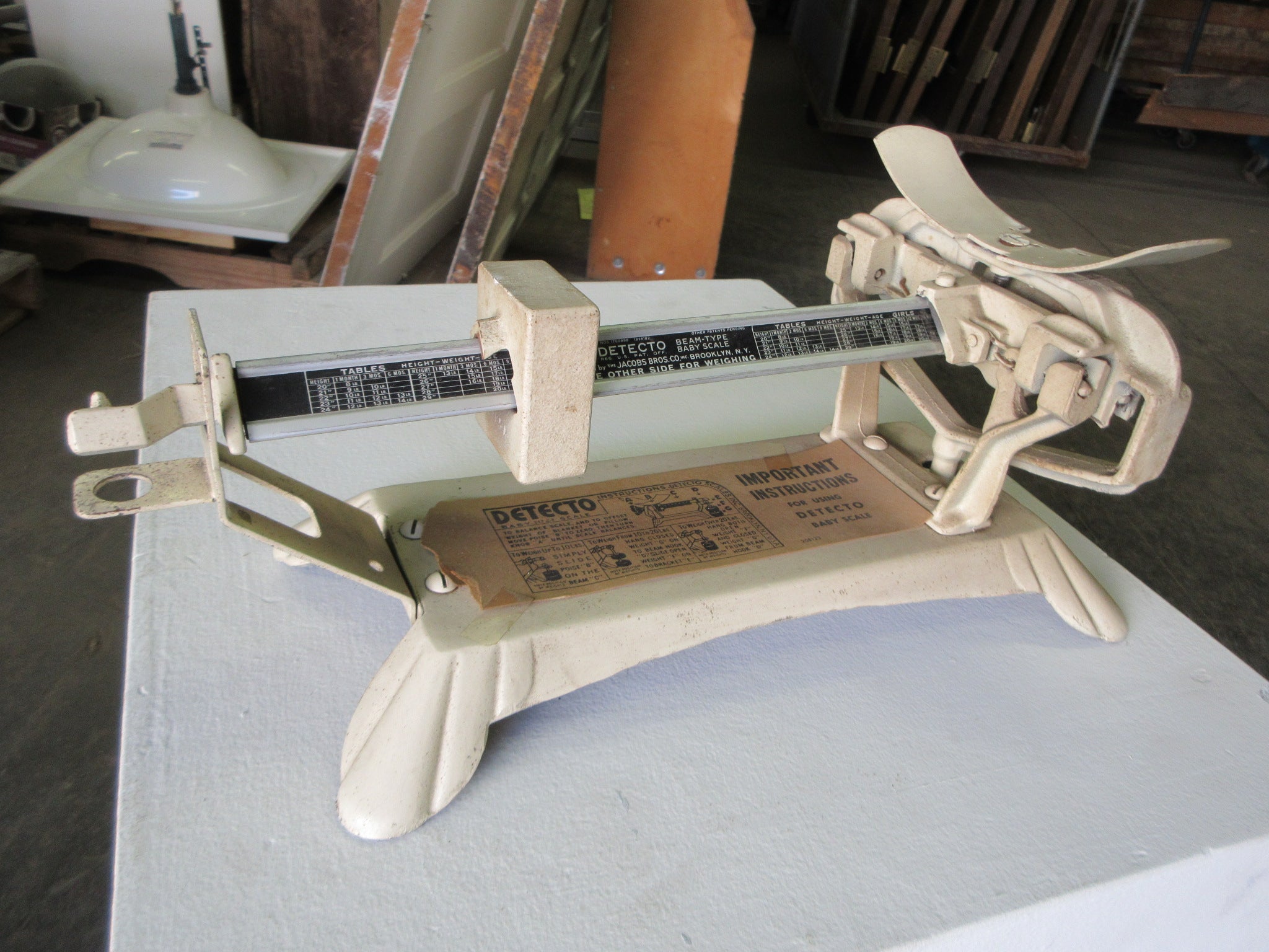 Vintage Detecto Baby Scale