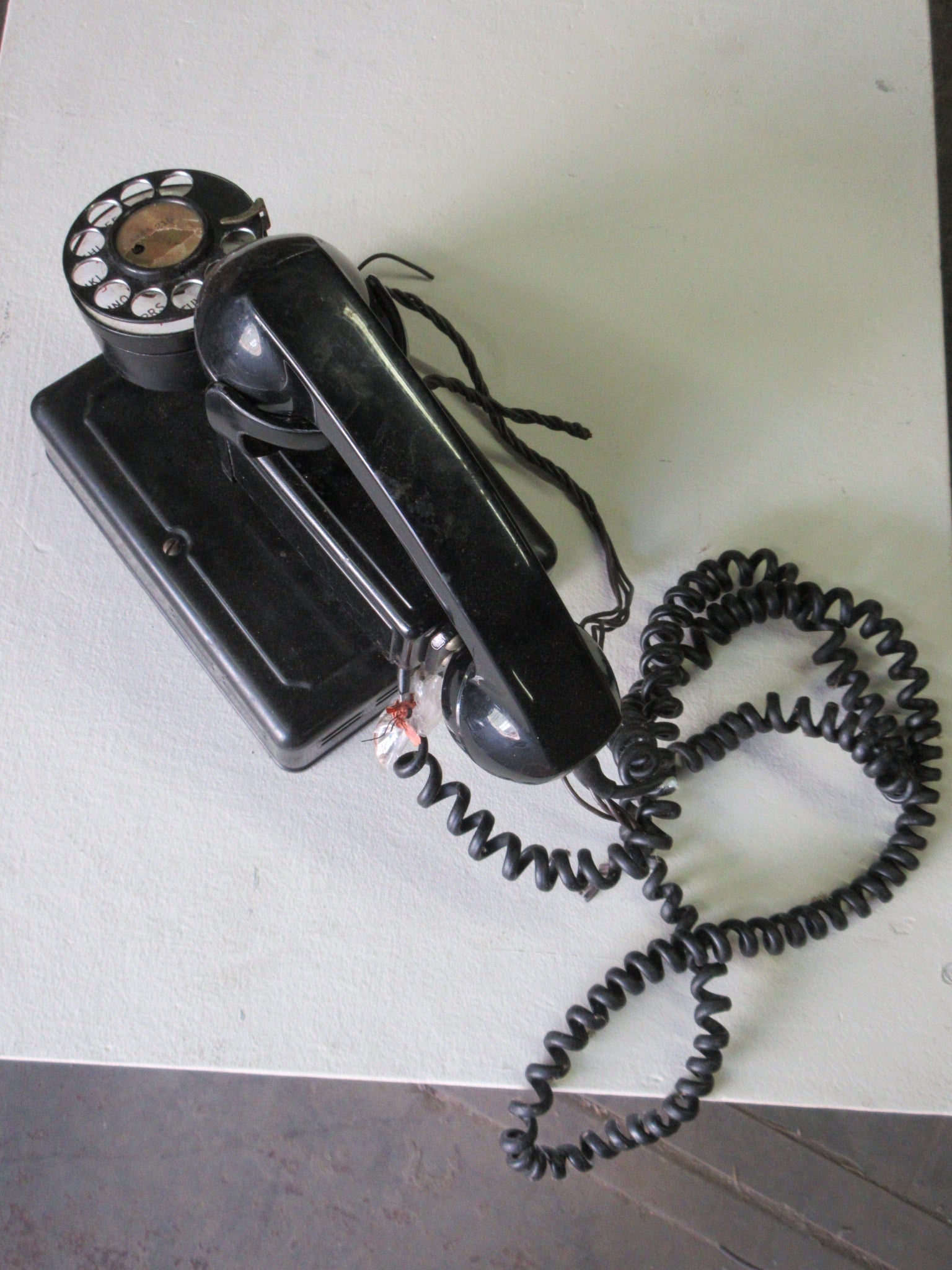 Vintage Western Electric Rotary Wall Mount Phone