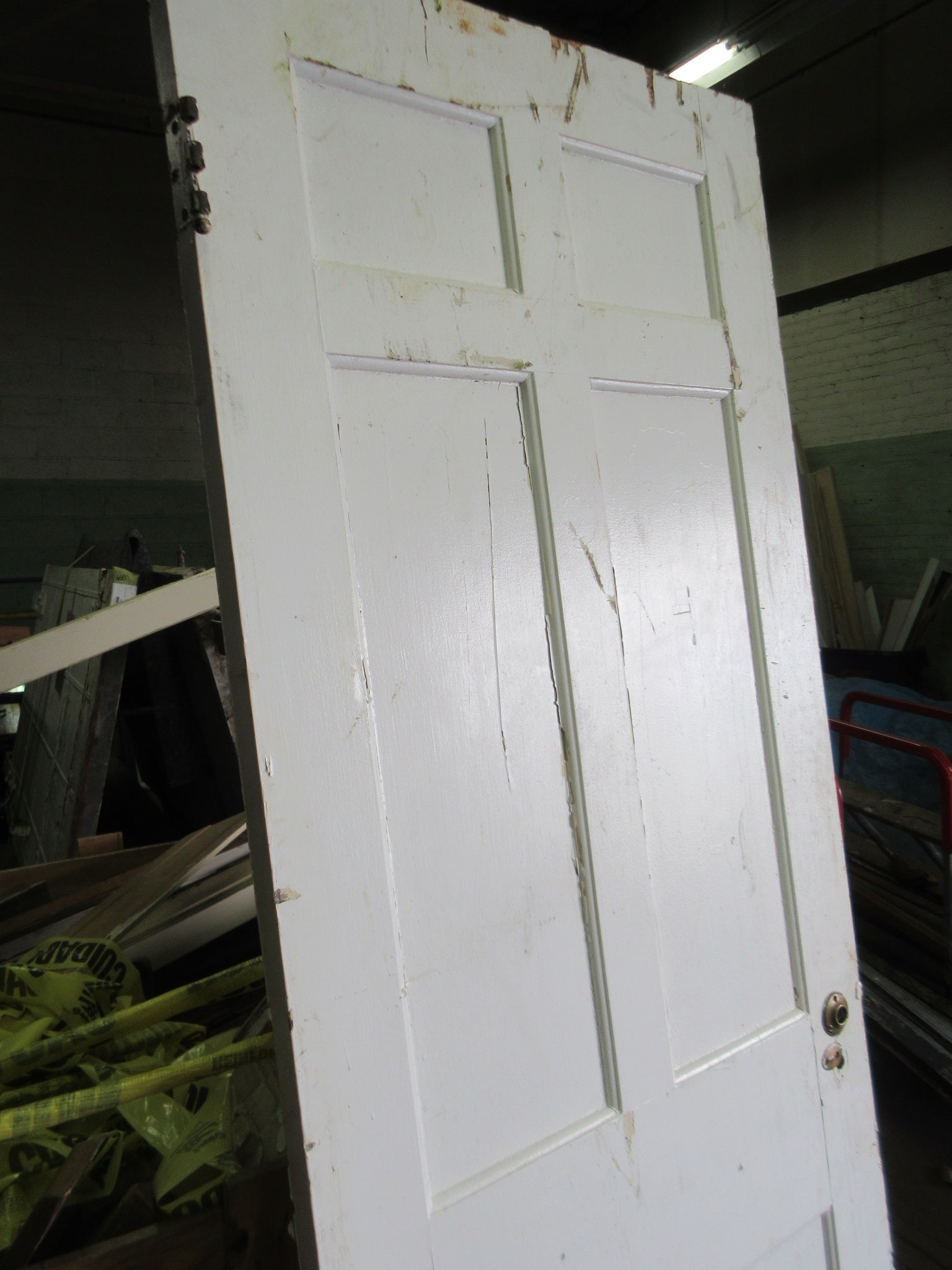 Six Panel Door with Hardware