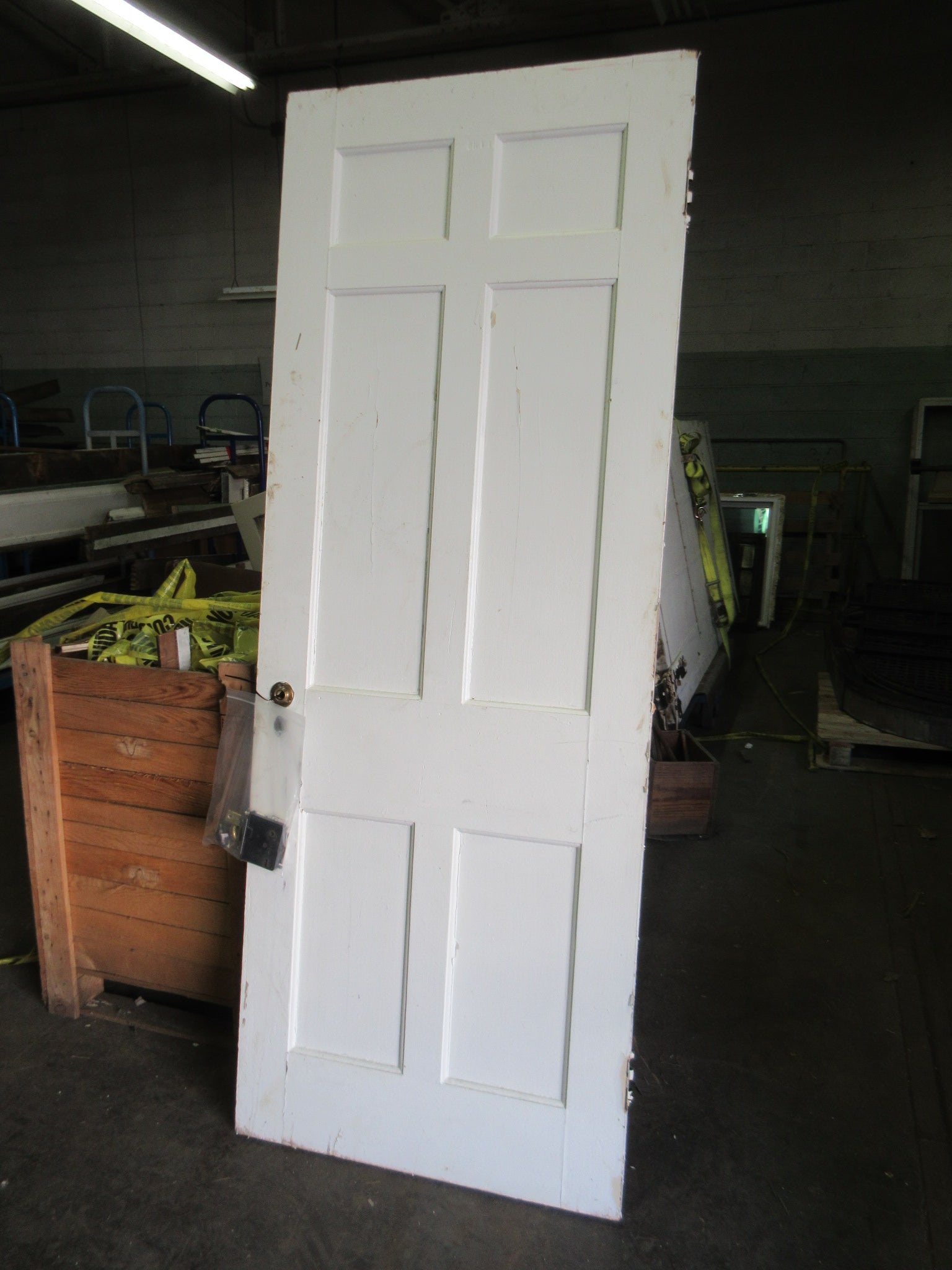 Six Panel Door with Hardware