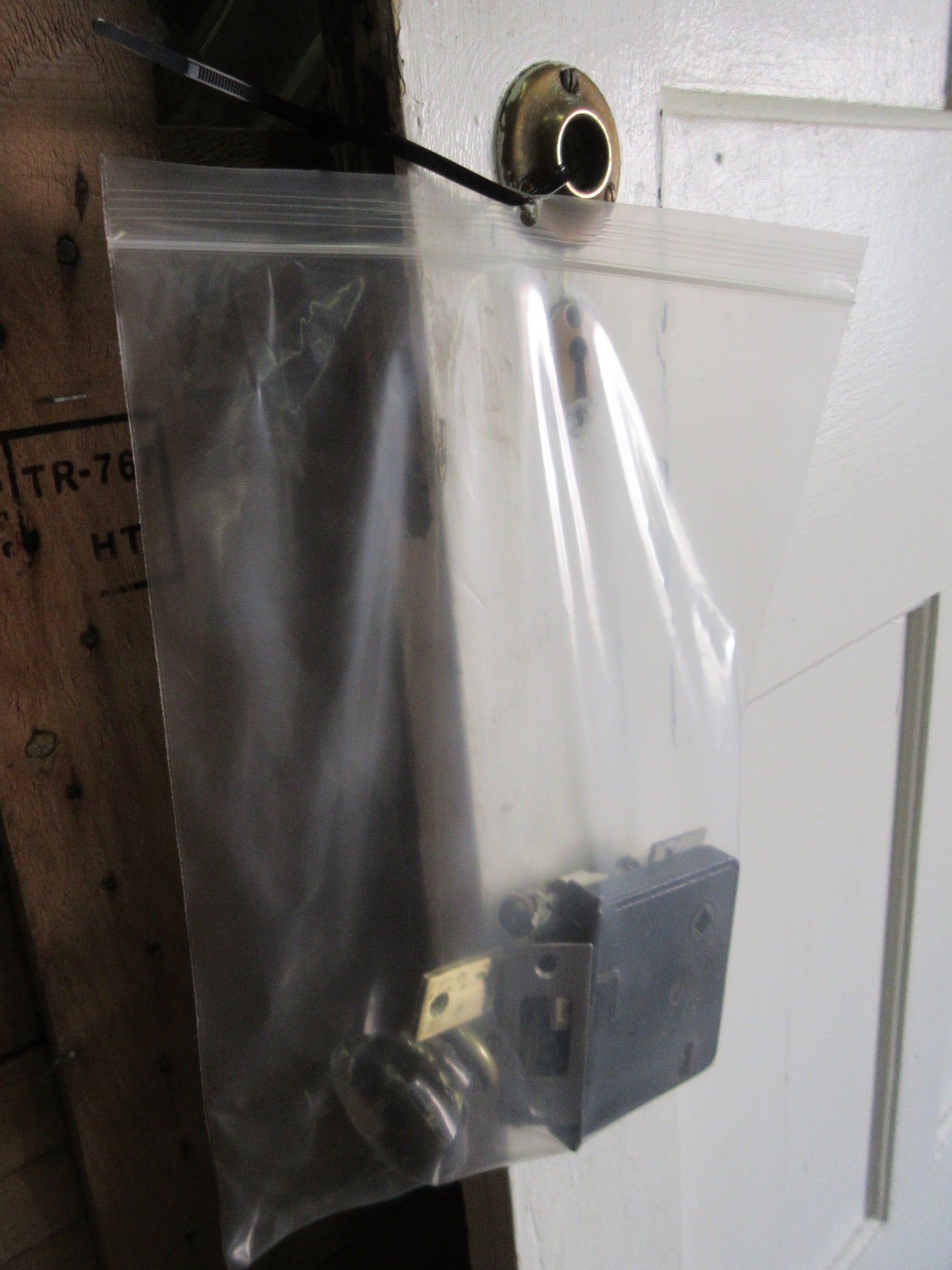 Six Panel Door with Hardware