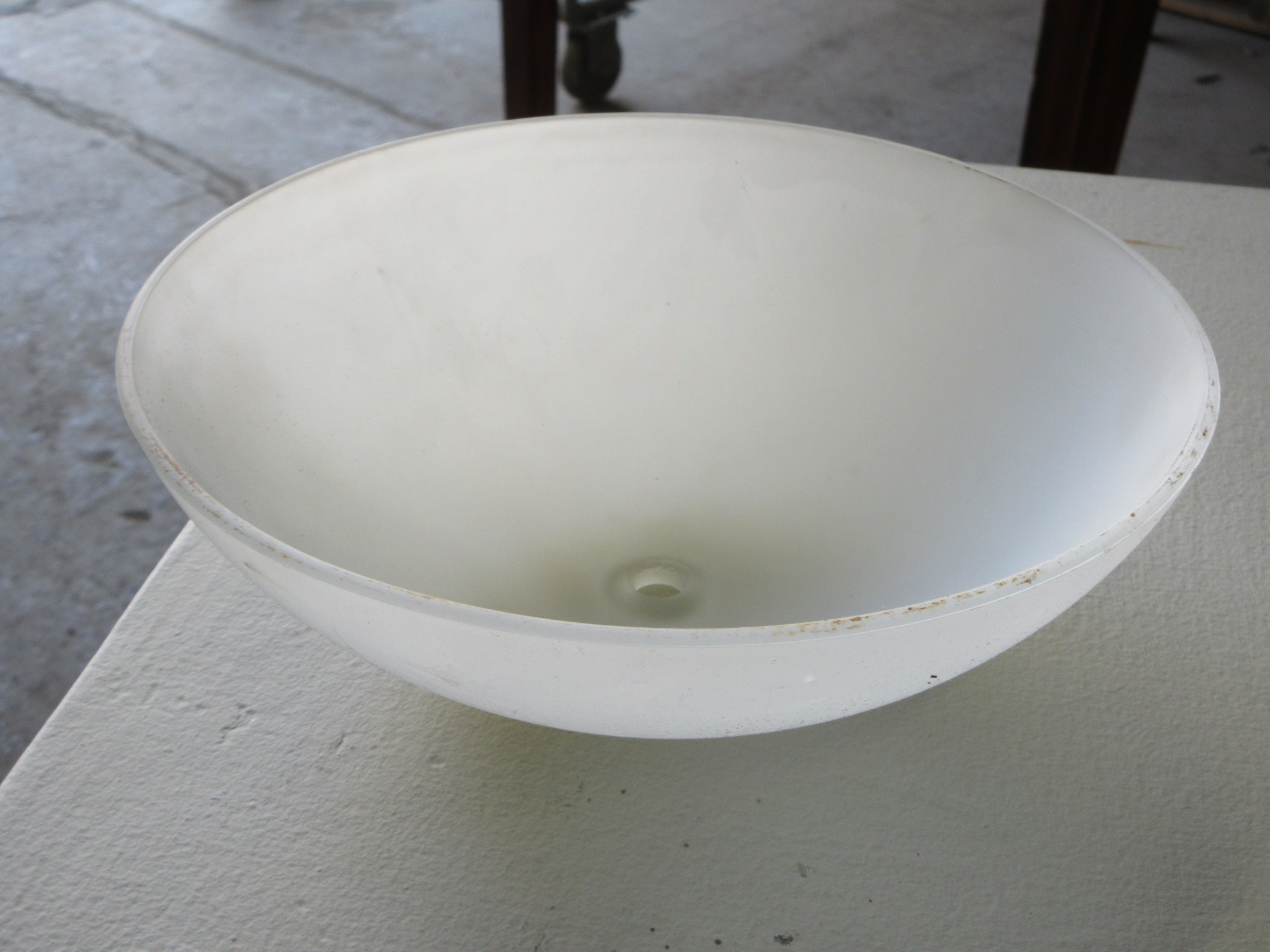 Ceiling Mount Light Fixture Frosted Glass Shade