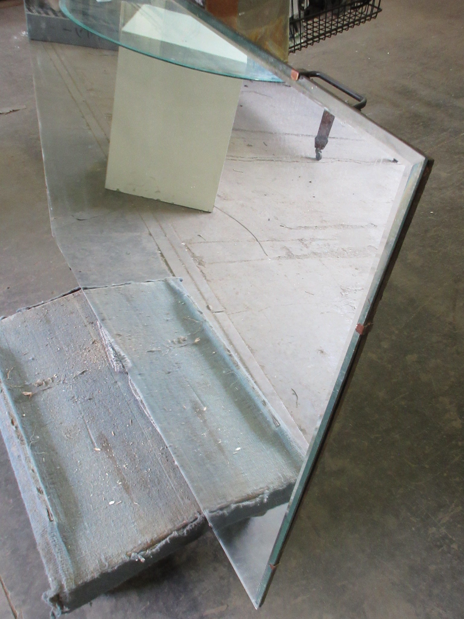 Beveled Wall Mount Mirror 42"