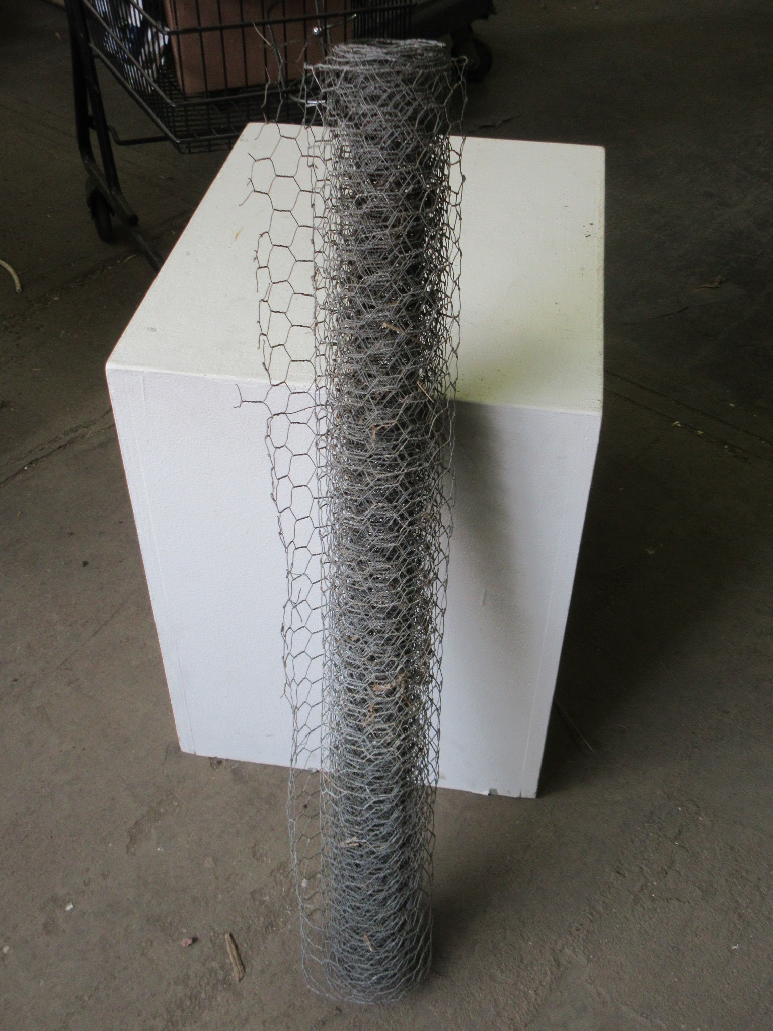 Partial Roll of 36" Chicken Wire