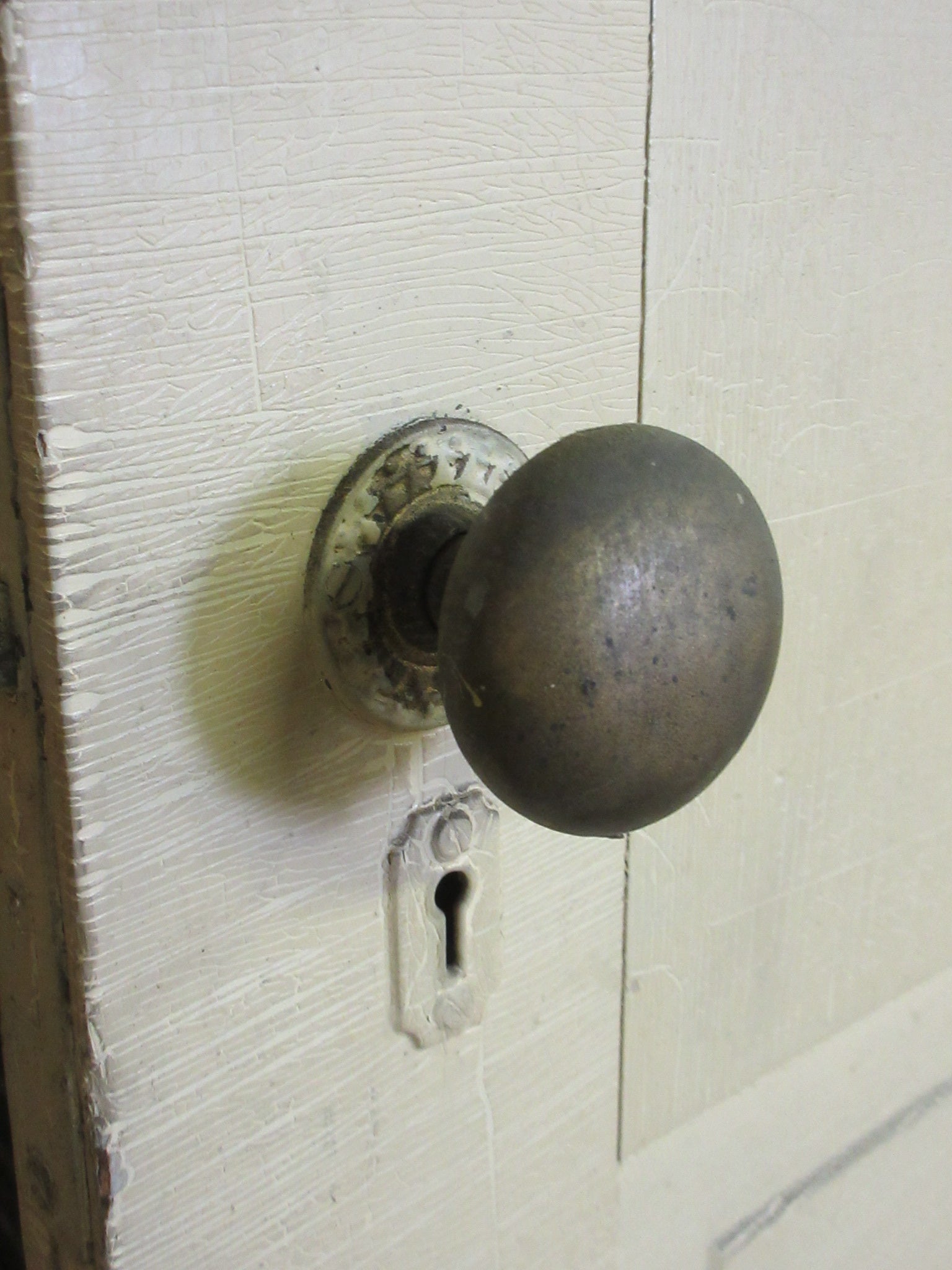 Antique Four Panel Interior Door