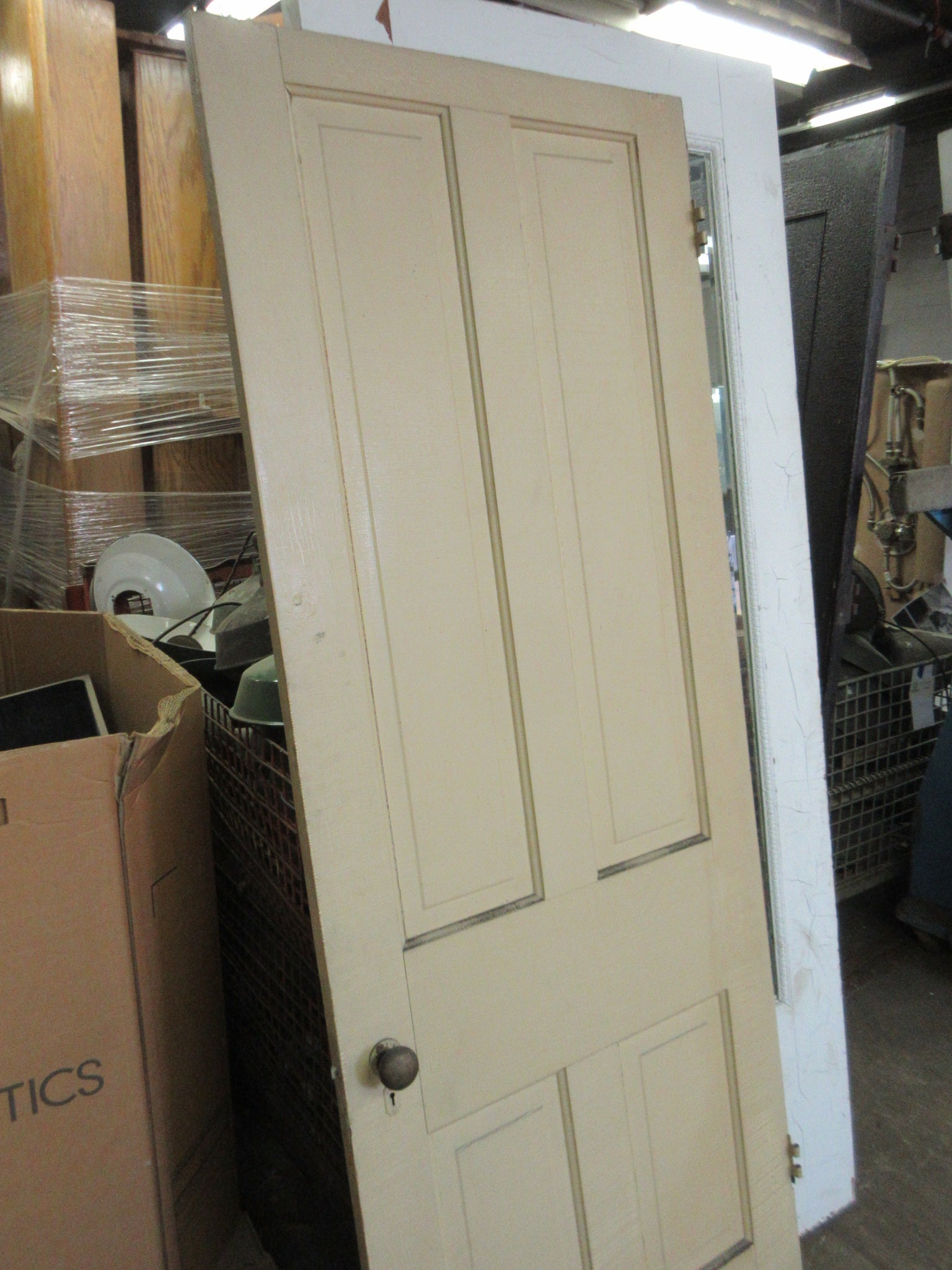 Antique Four Panel Interior Door