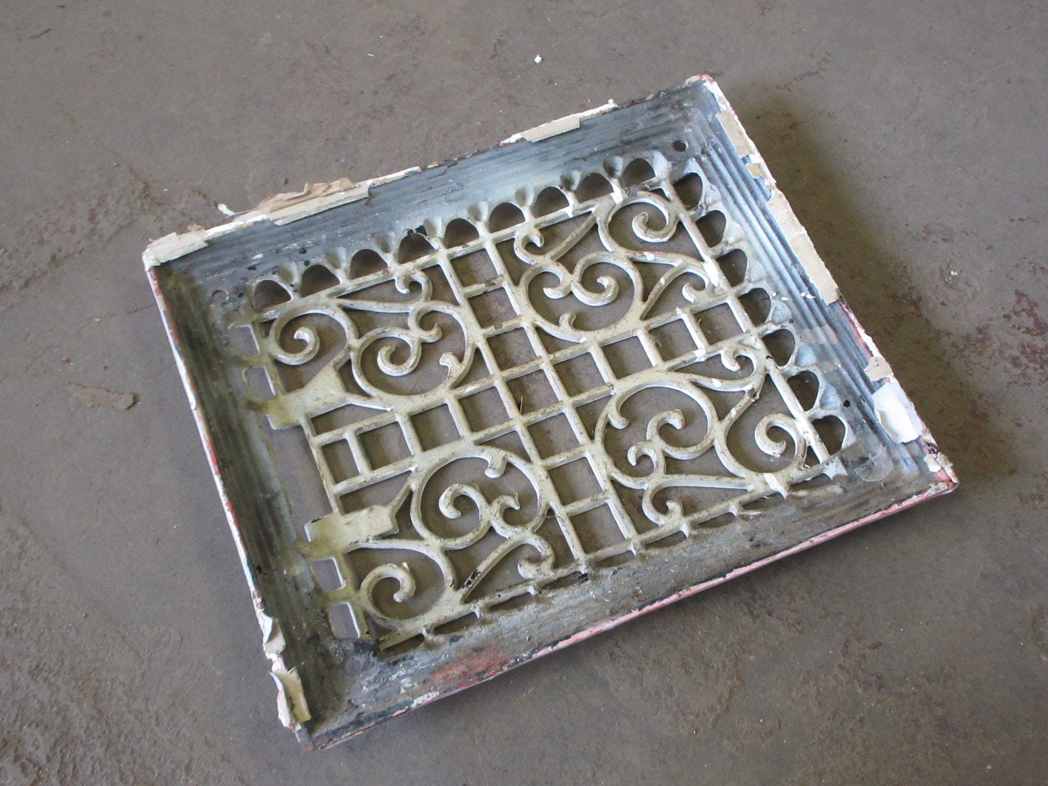 Floor Scroll Register Cover
