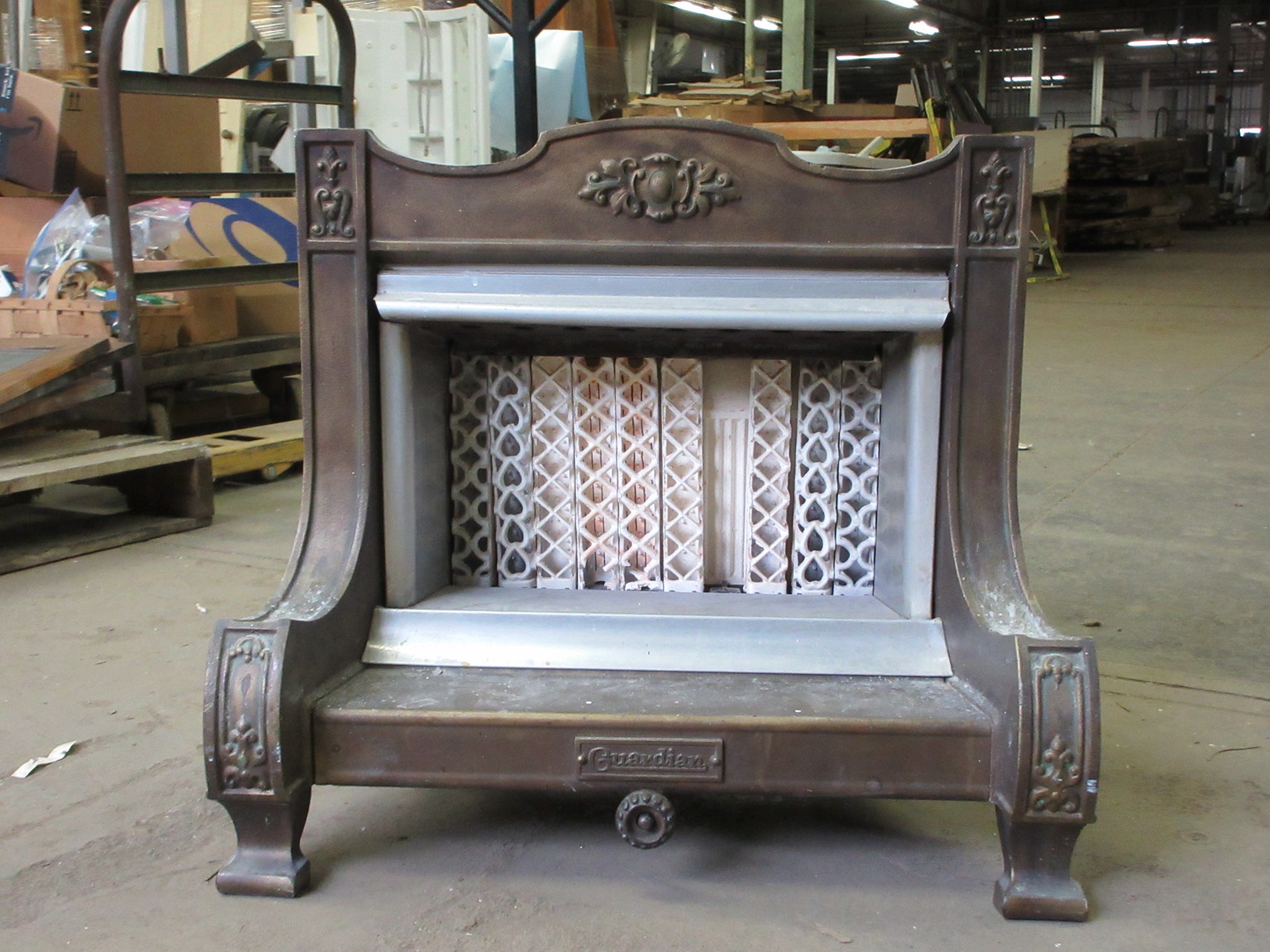 Vintage Guardian Gas Co. Fireplace Insert