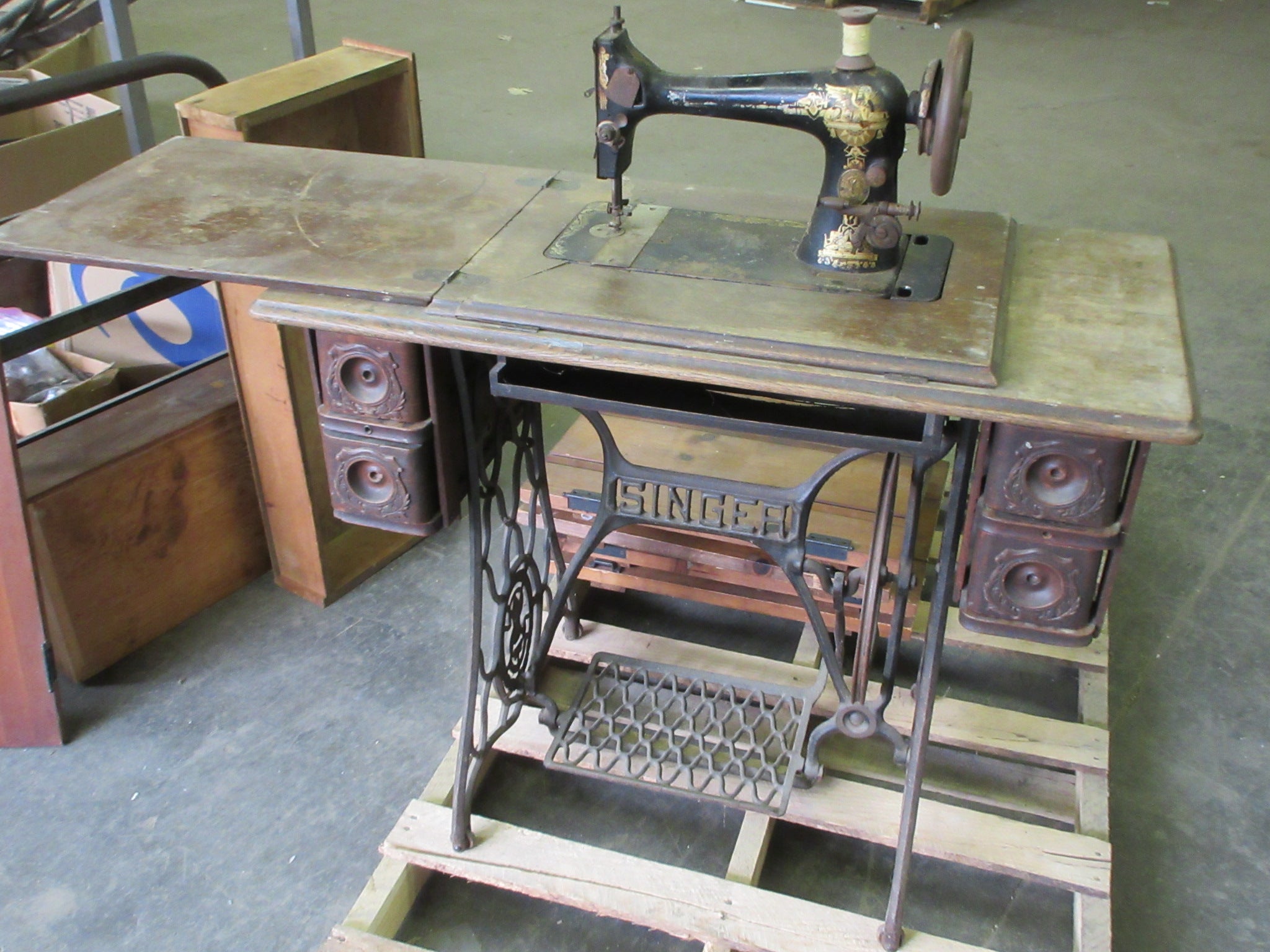 Antique Singer Sewing Machine