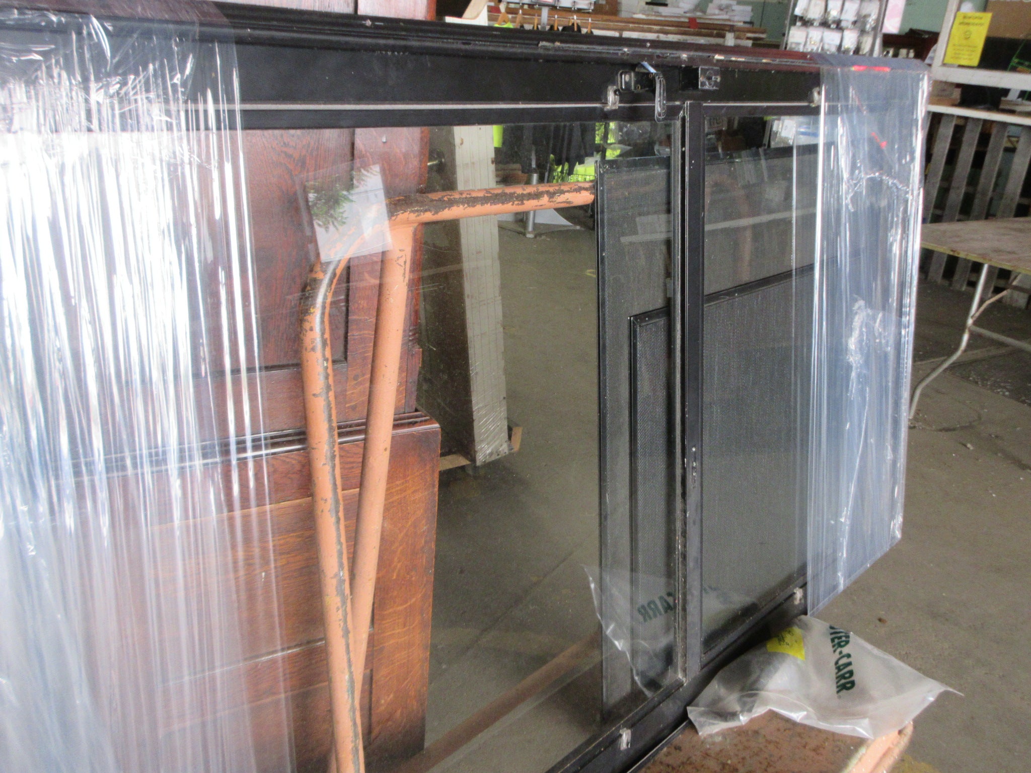 Large Storm Door with Screens 43"