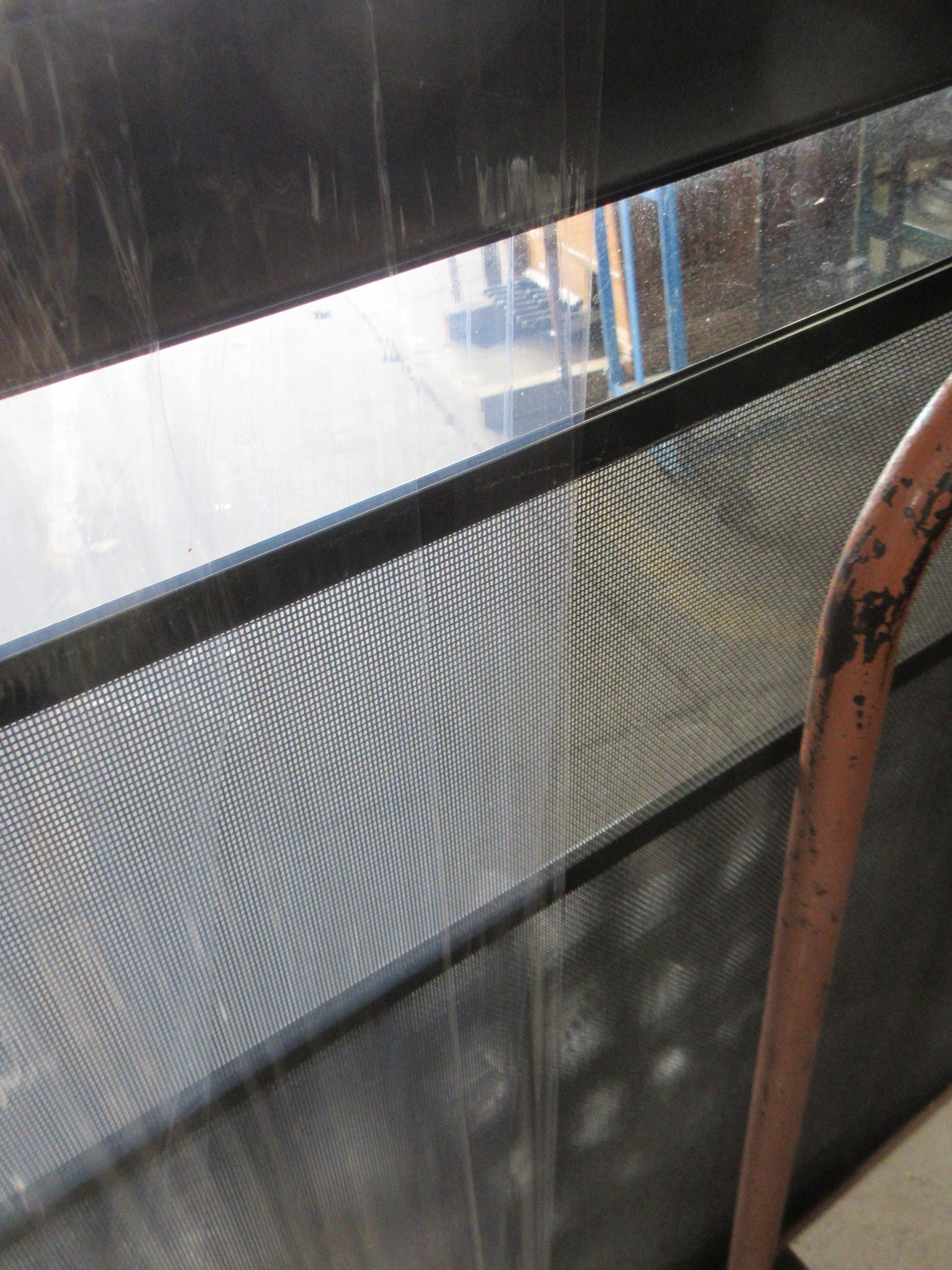 Large Storm Door with Screens 43"