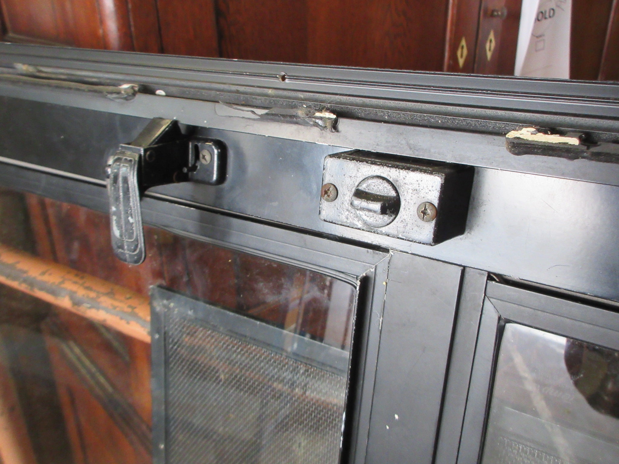 Large Storm Door with Screens 43"