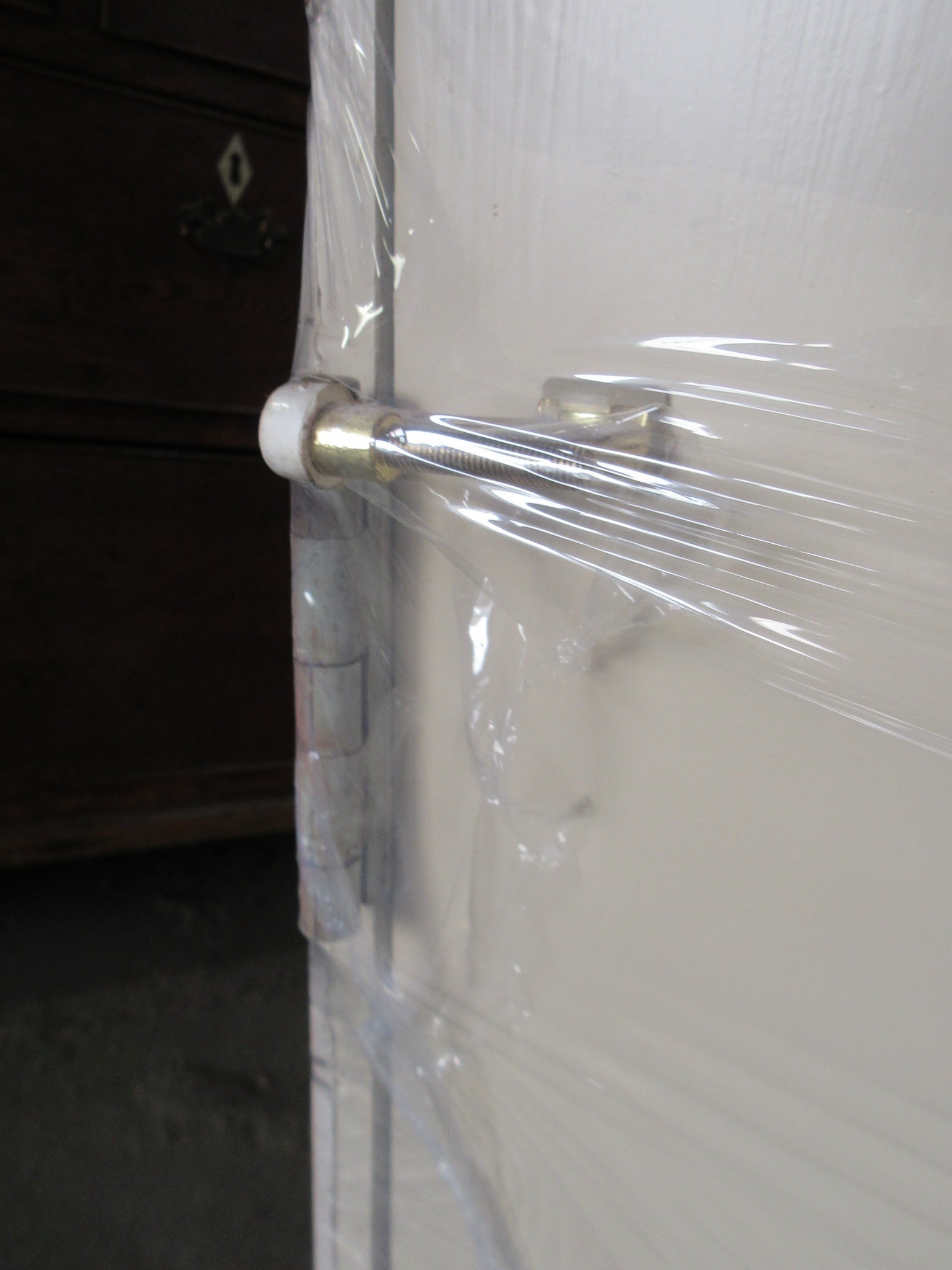 Decorative Contrasting Trim Entry Door with Frame