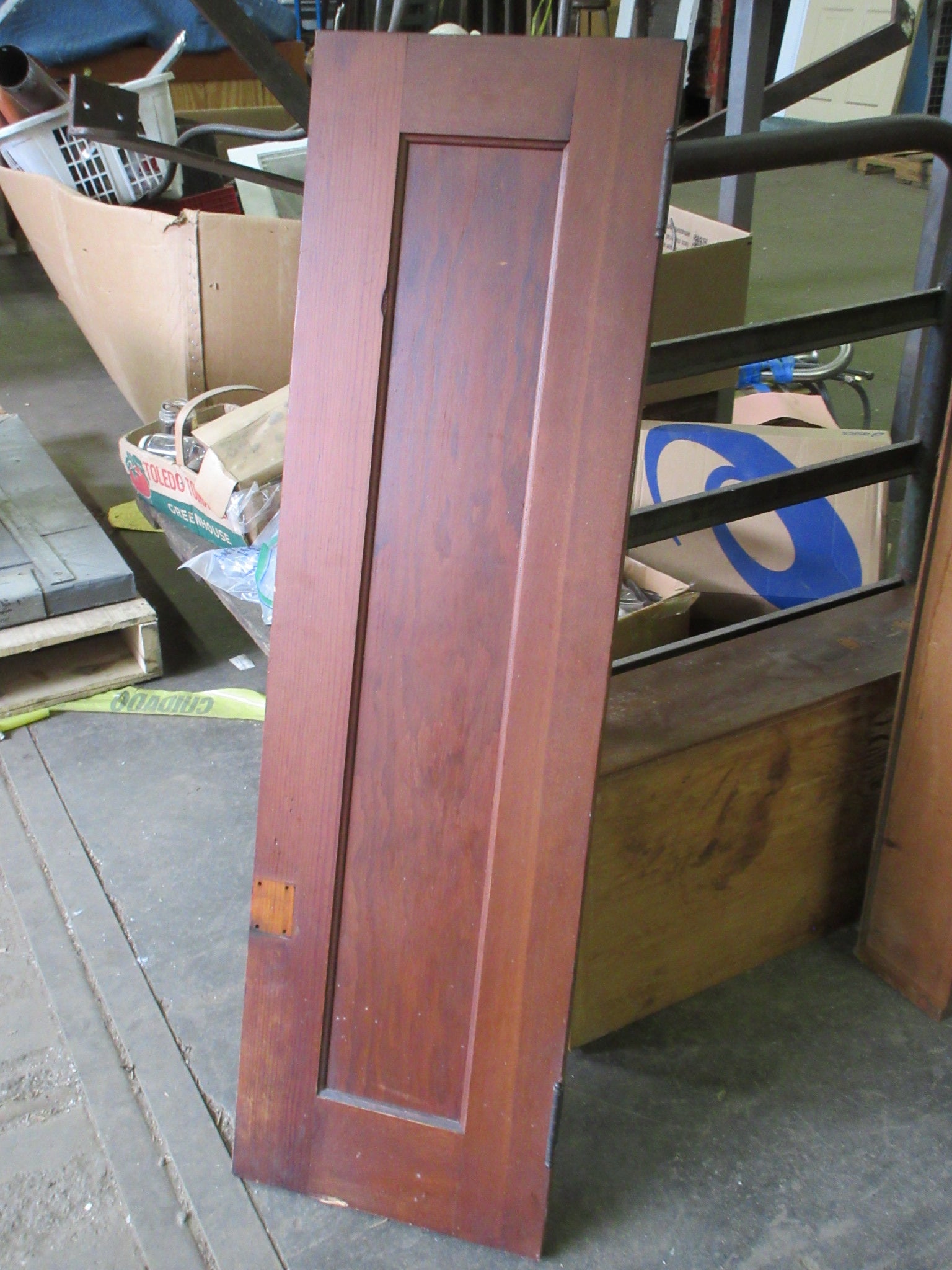 Single Paneled Wood Cabinet Door