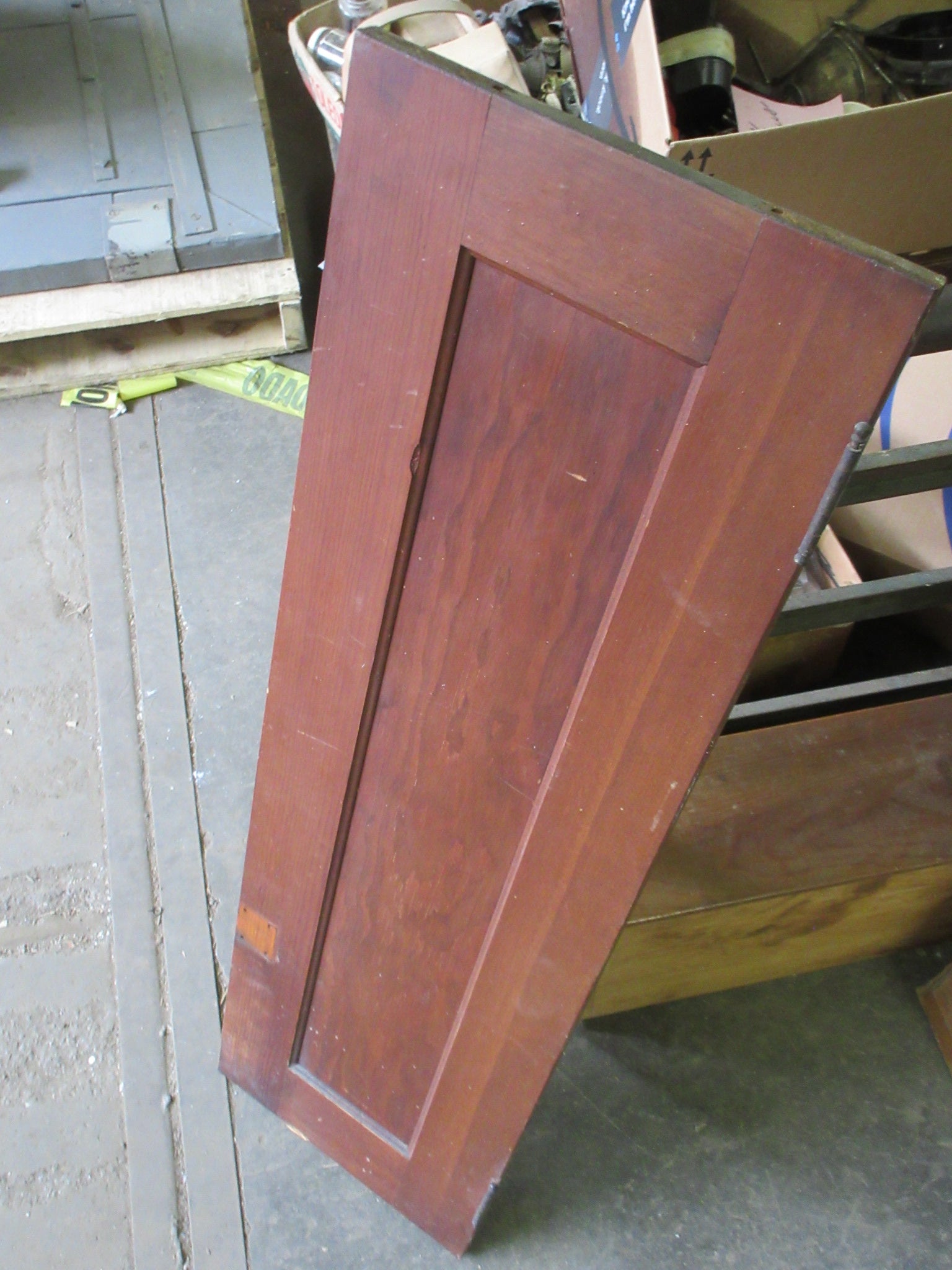 Single Paneled Wood Cabinet Door