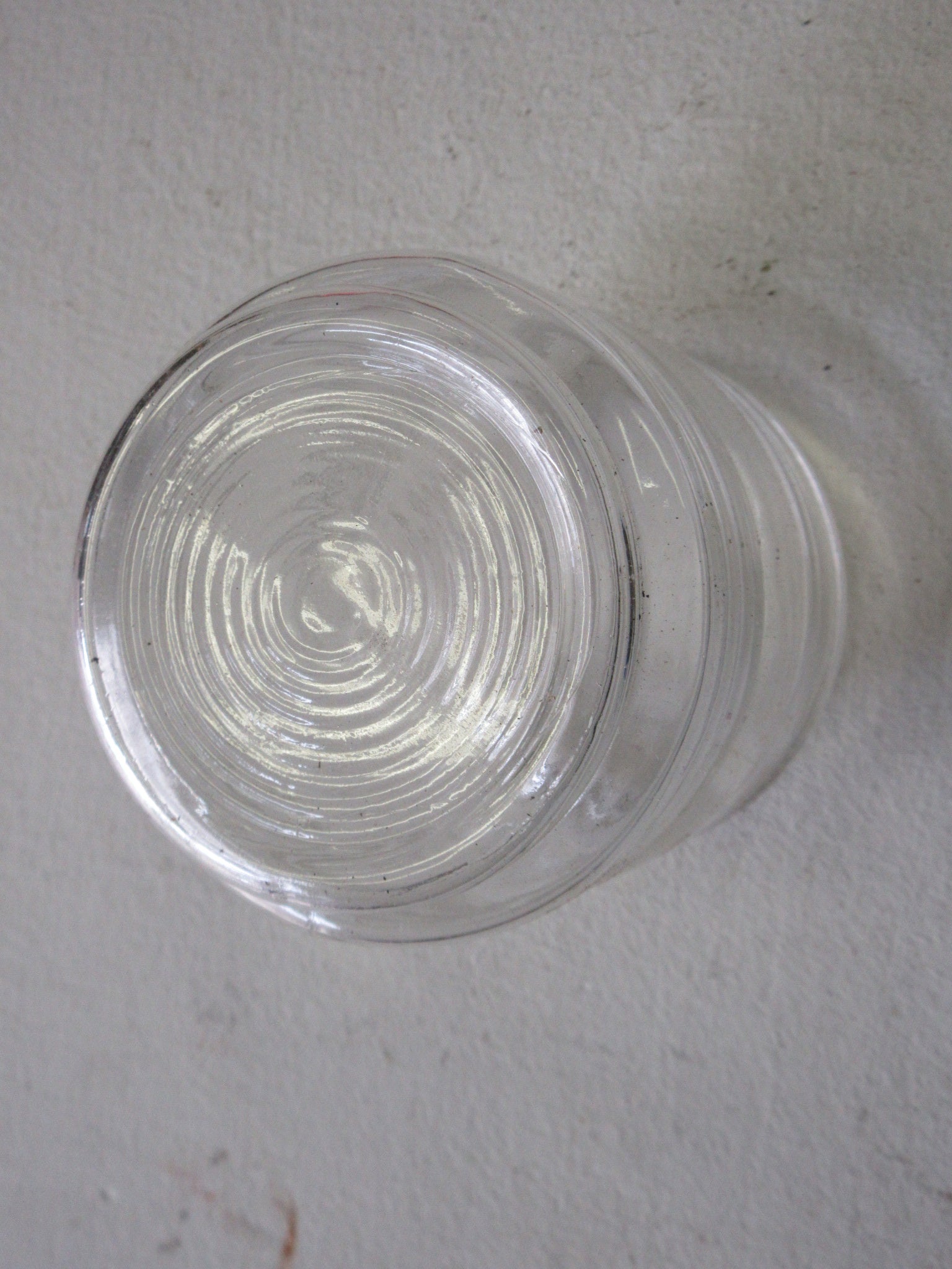 Vintage Ribbed Jelly Jar Light Shade