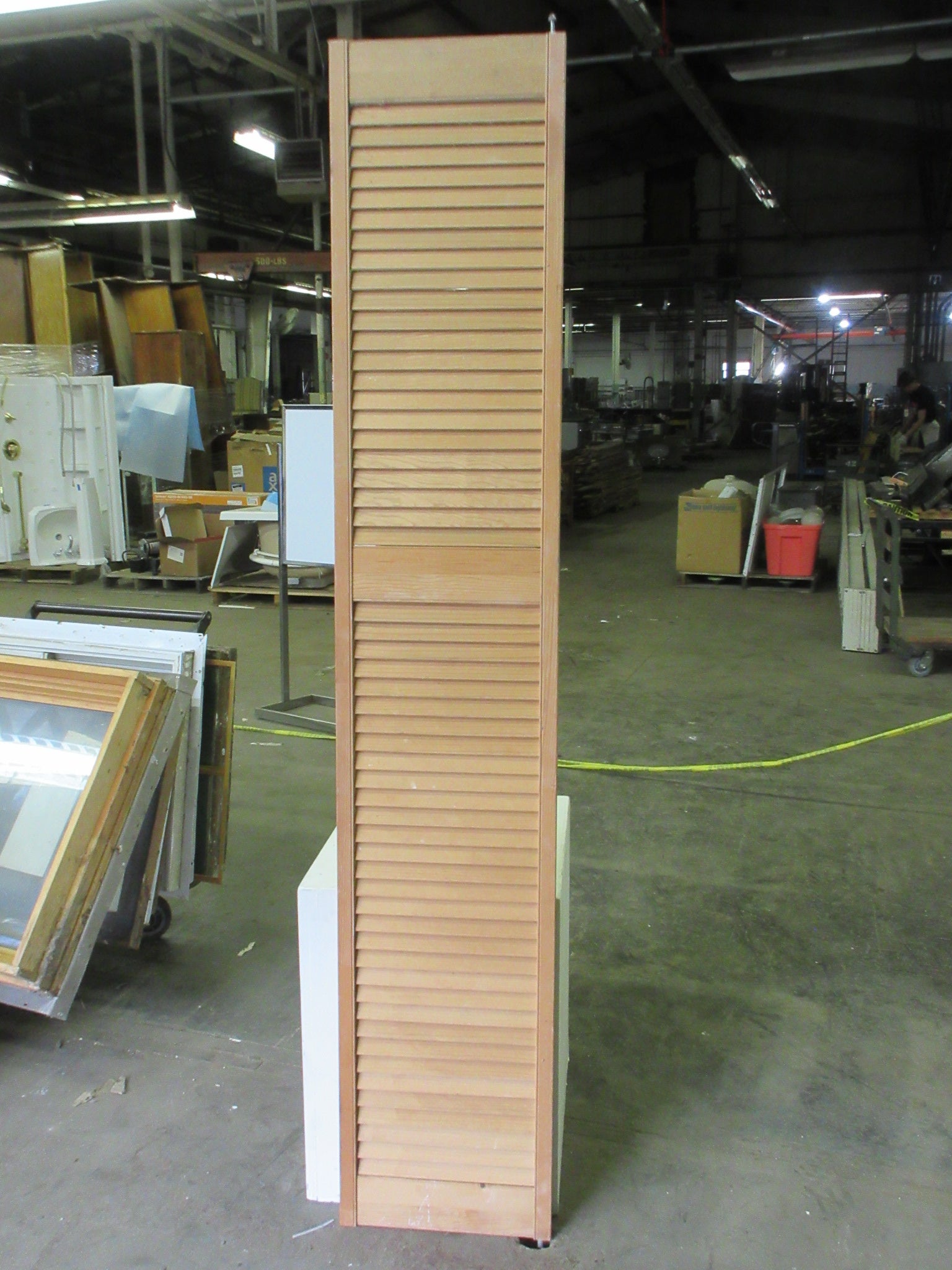 Single Louvered Shutter Door