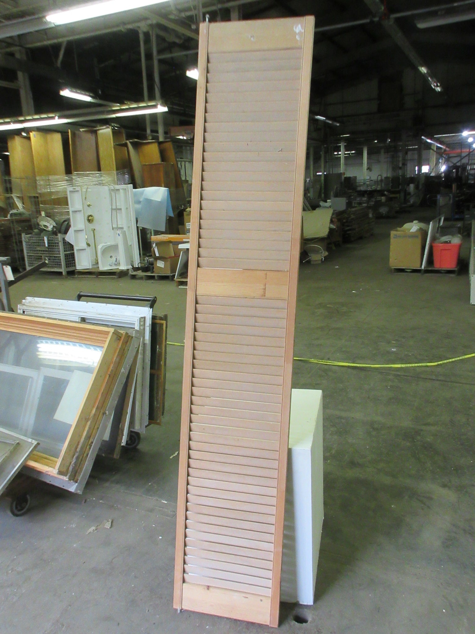 Single Louvered Shutter Door