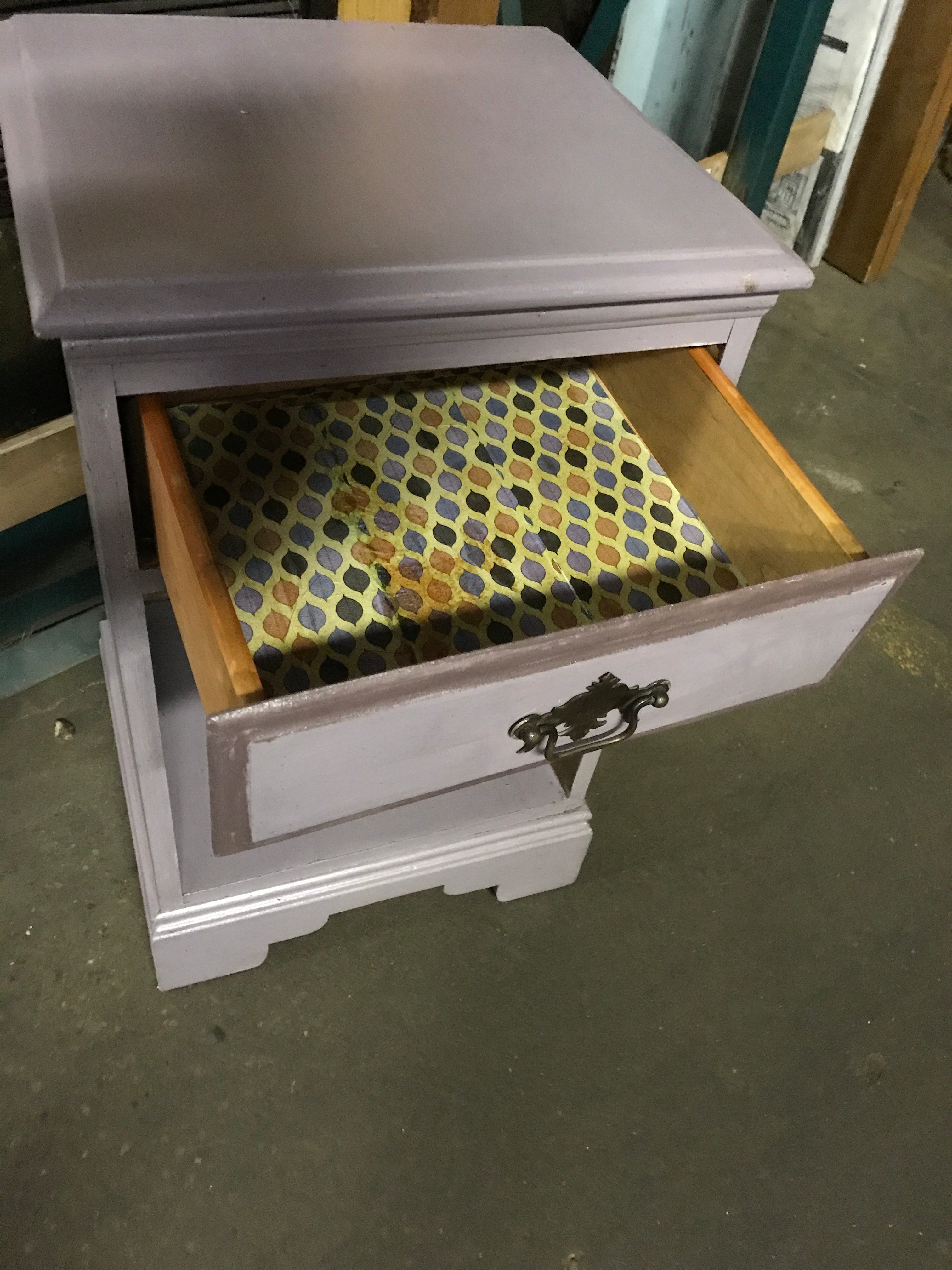 Bedside Table with Single Drawer