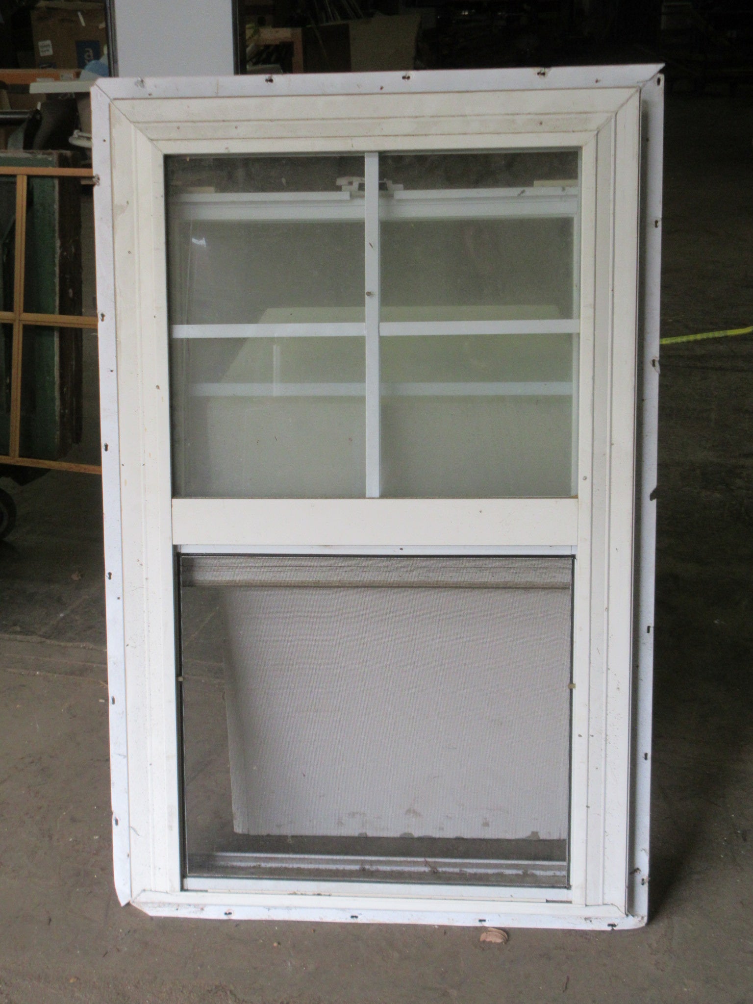 Single Hung Window with Frame