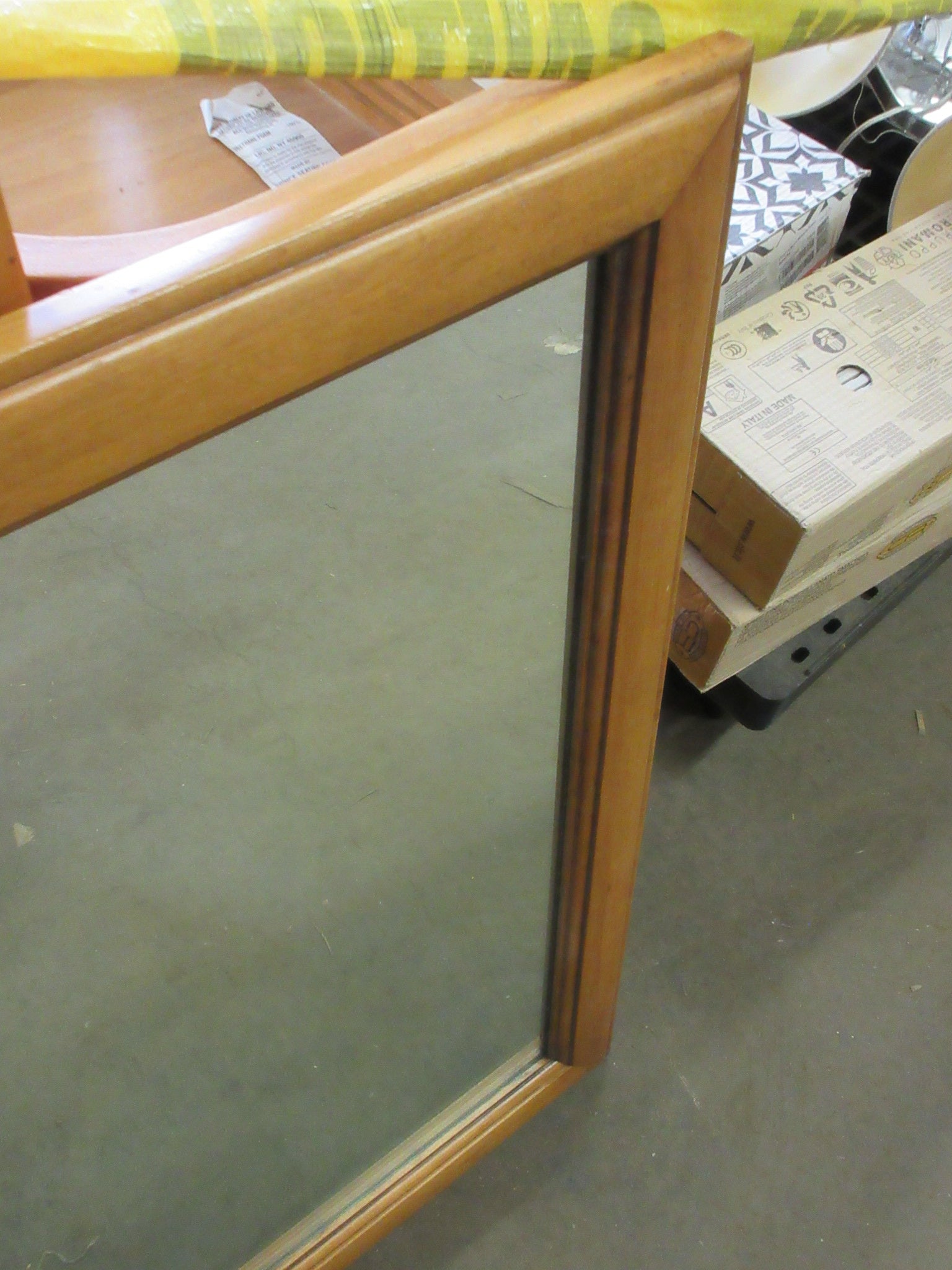 Solid Wood Frame Mirror