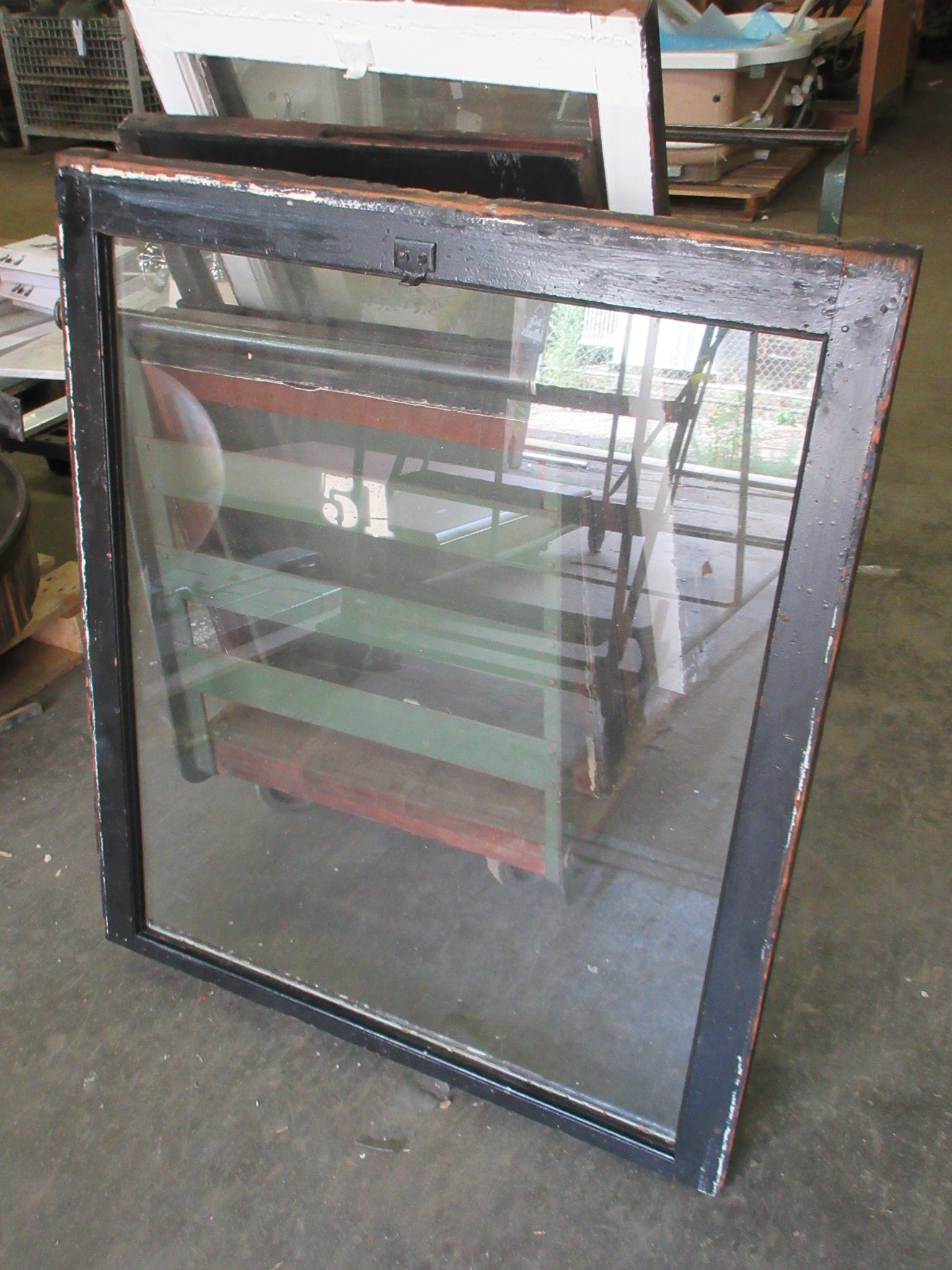 Wood Frame Sash Window 34 1/4" x 40"