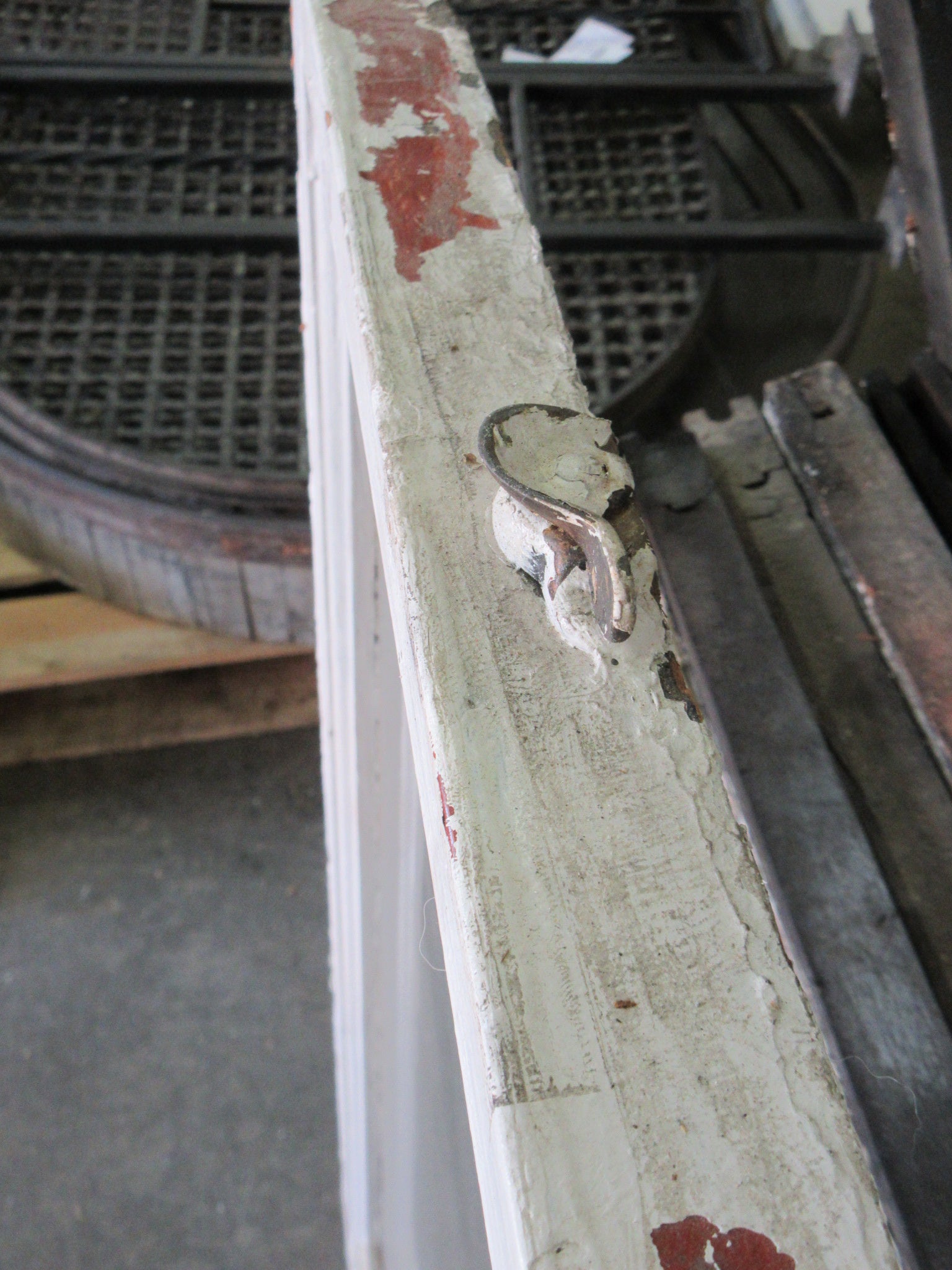Wood Frame Sash Window 24 1/4" x 40 1/4"