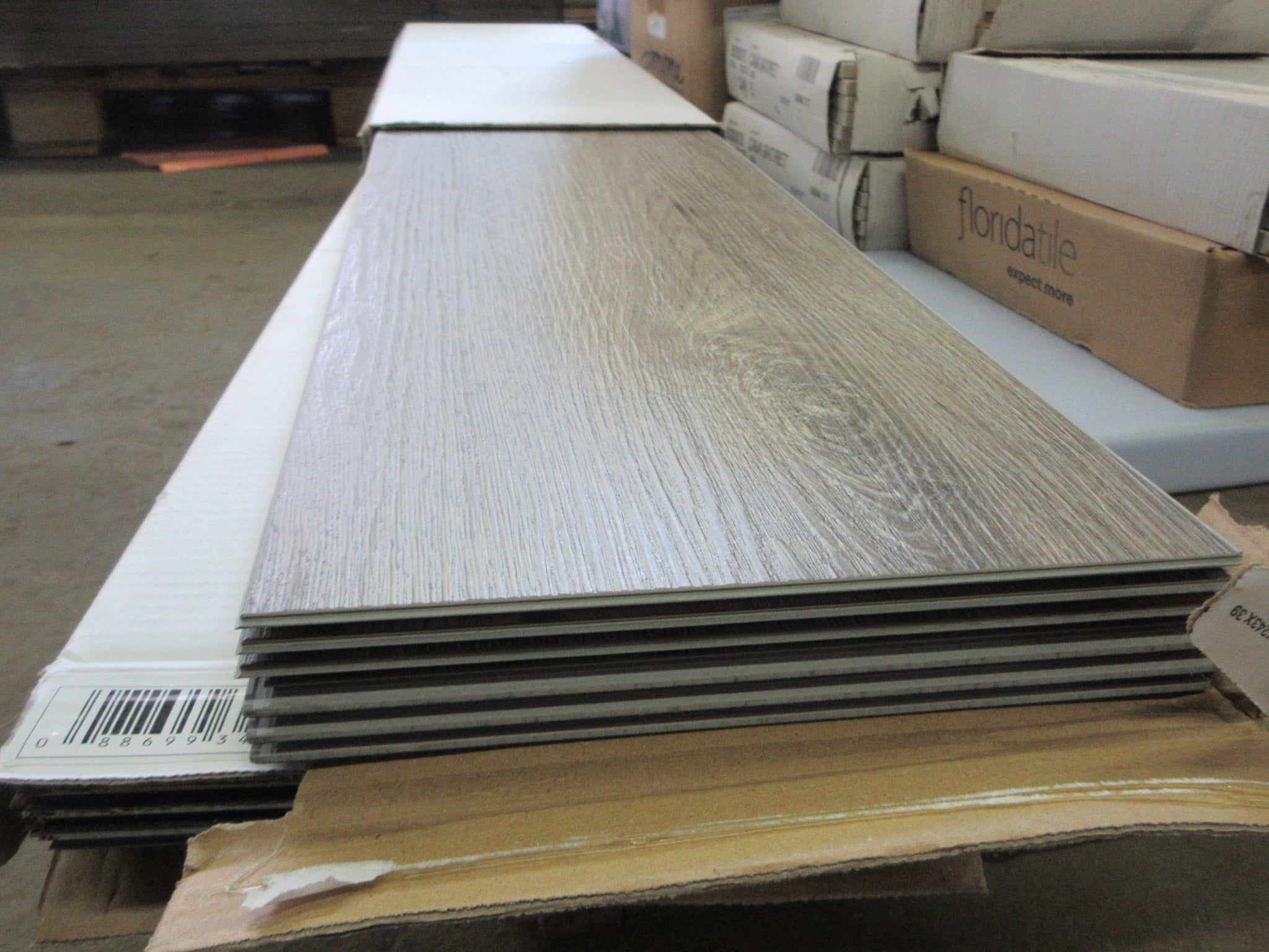 Wood Grain Laminate Flooring (Lot of Two Boxes, ~22 sq ft)