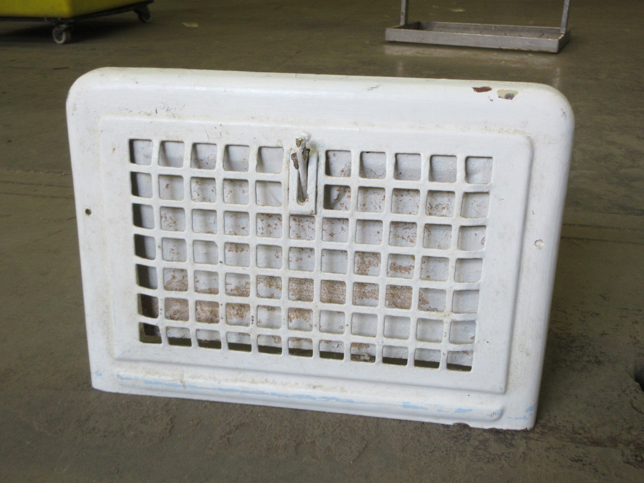 Wall Register Cover with Damper