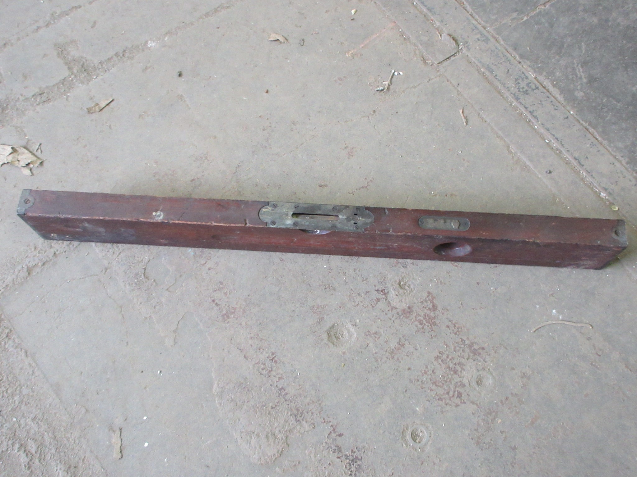 Vintage Wood Level