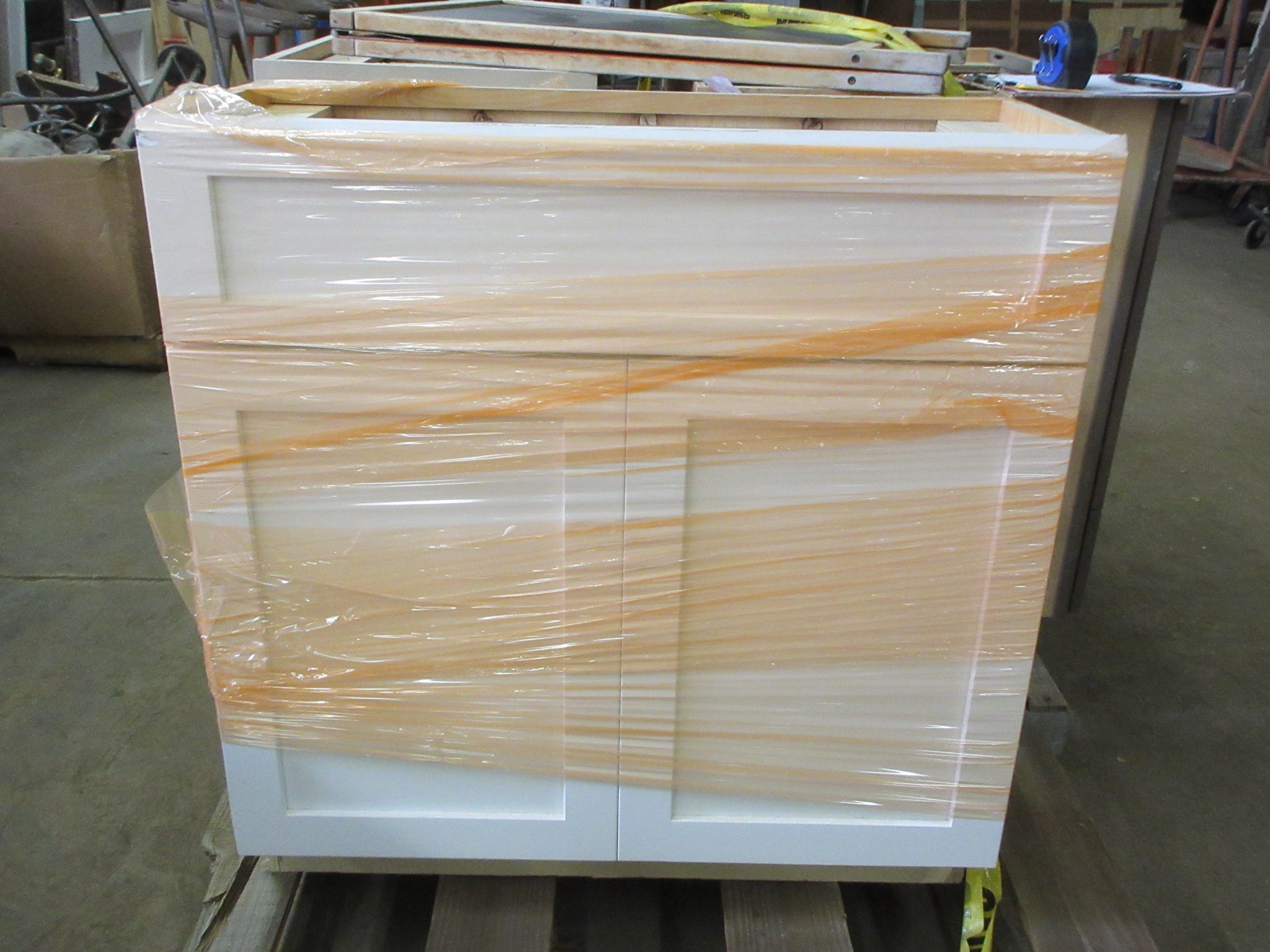 White Base Cabinet with Drawer