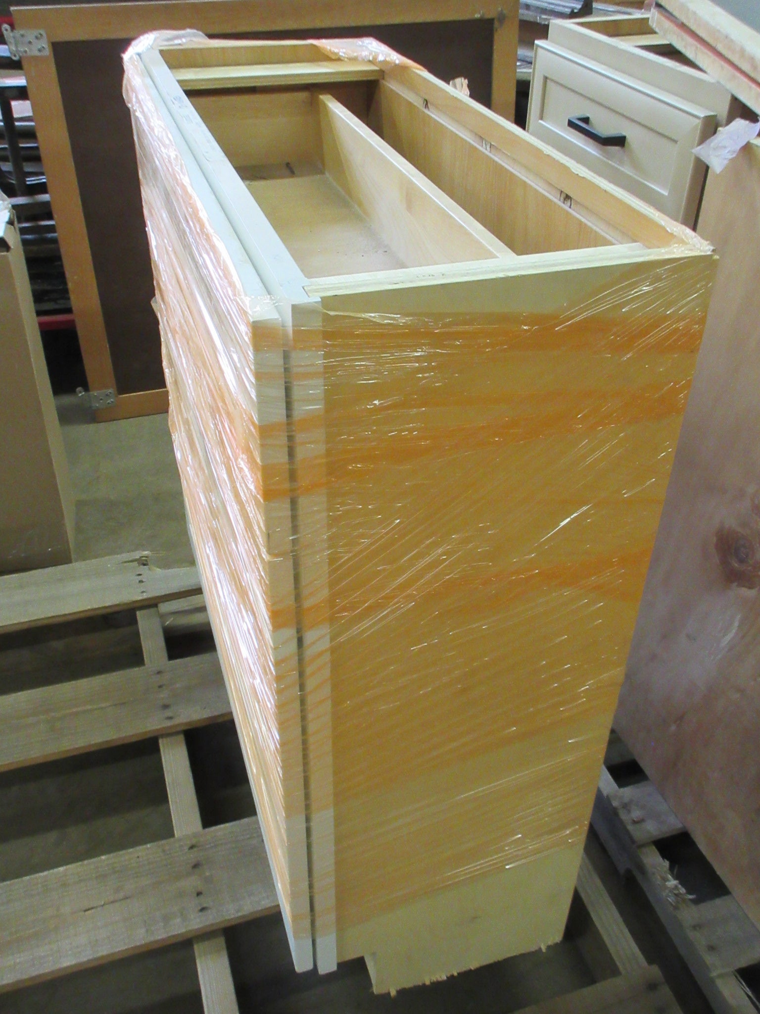 White Base Cabinet with Drawer