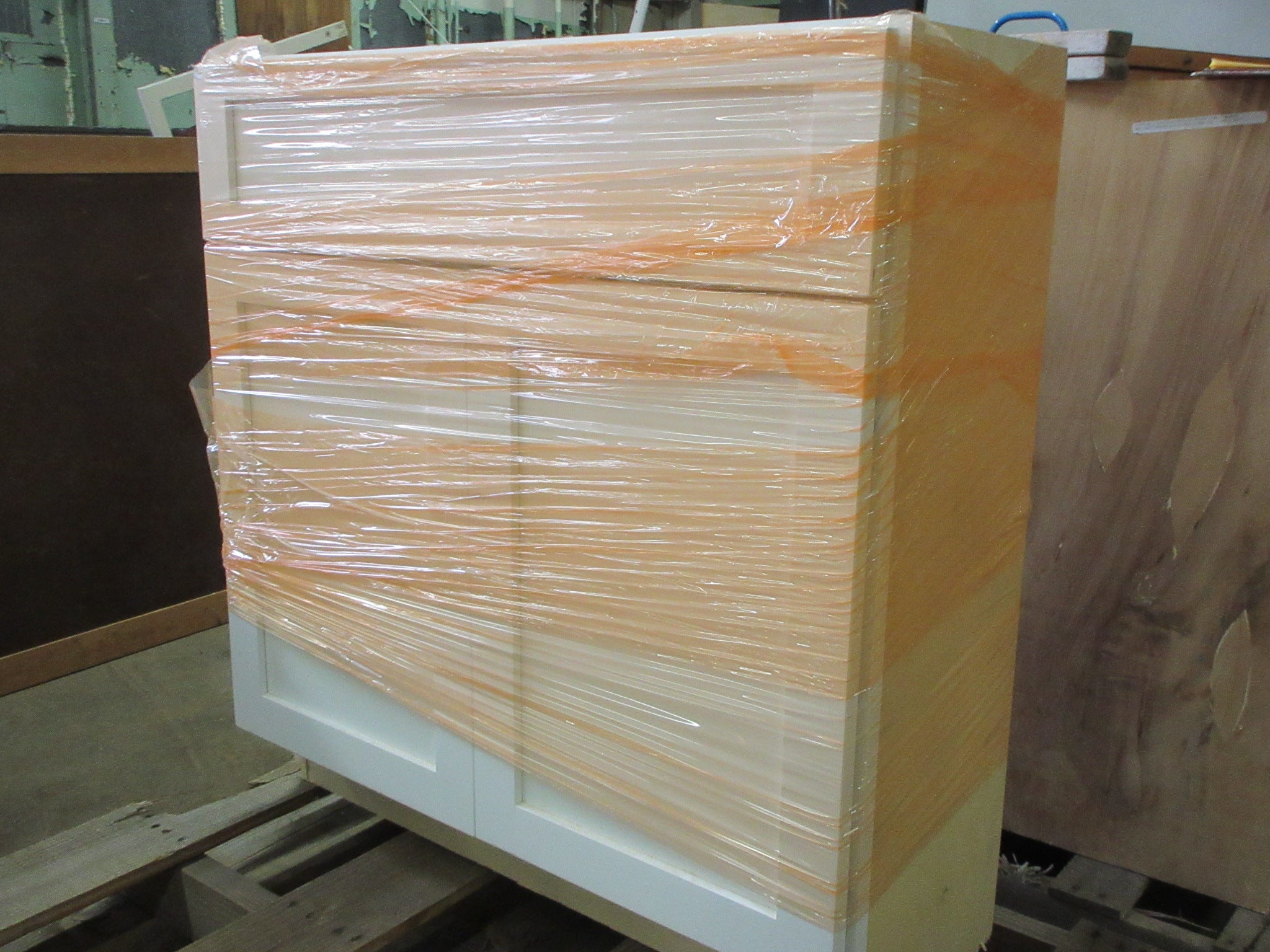 White Base Cabinet with Drawer