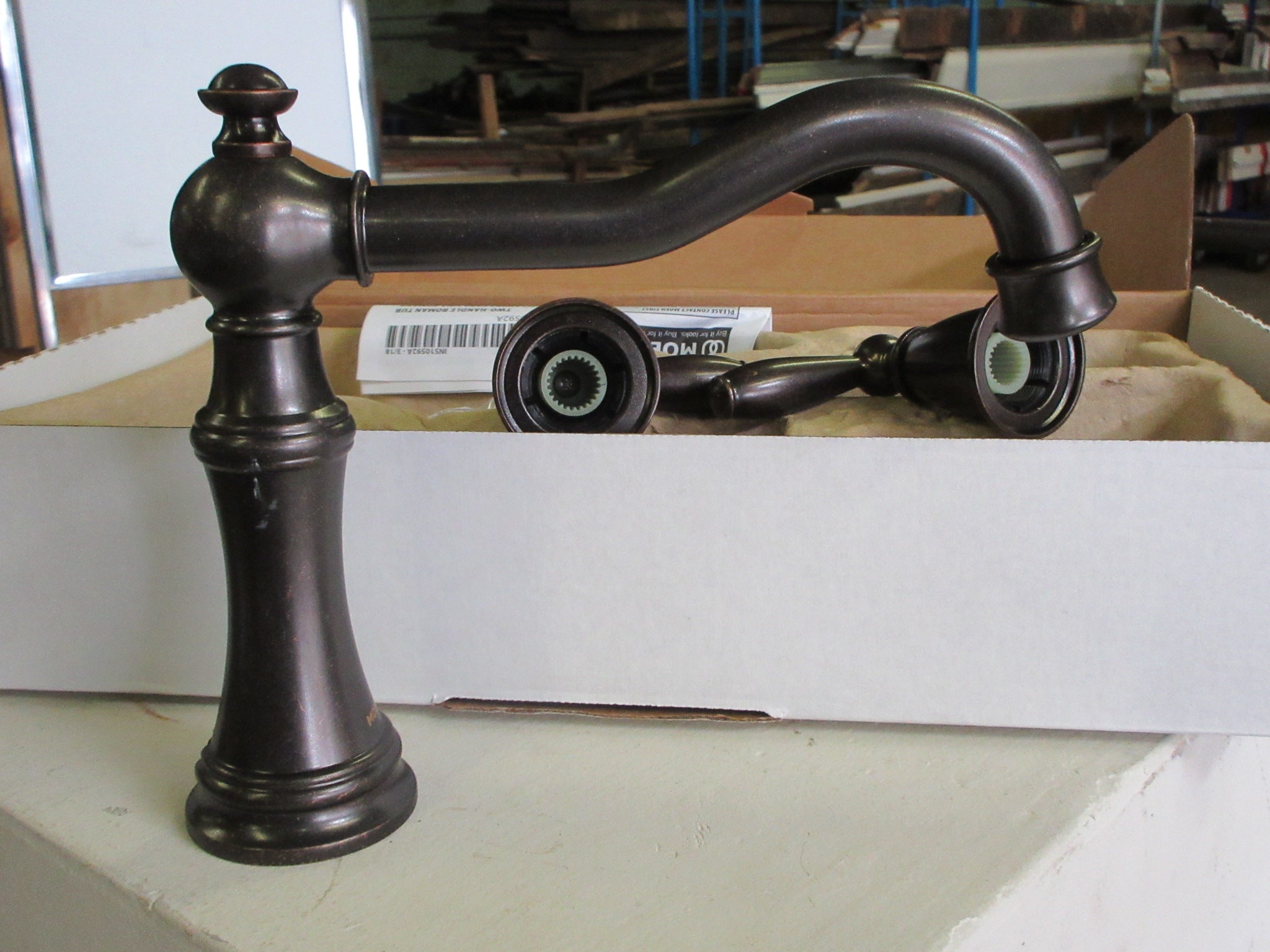 Moen Weymouth Two Handle Roman Bath Faucet