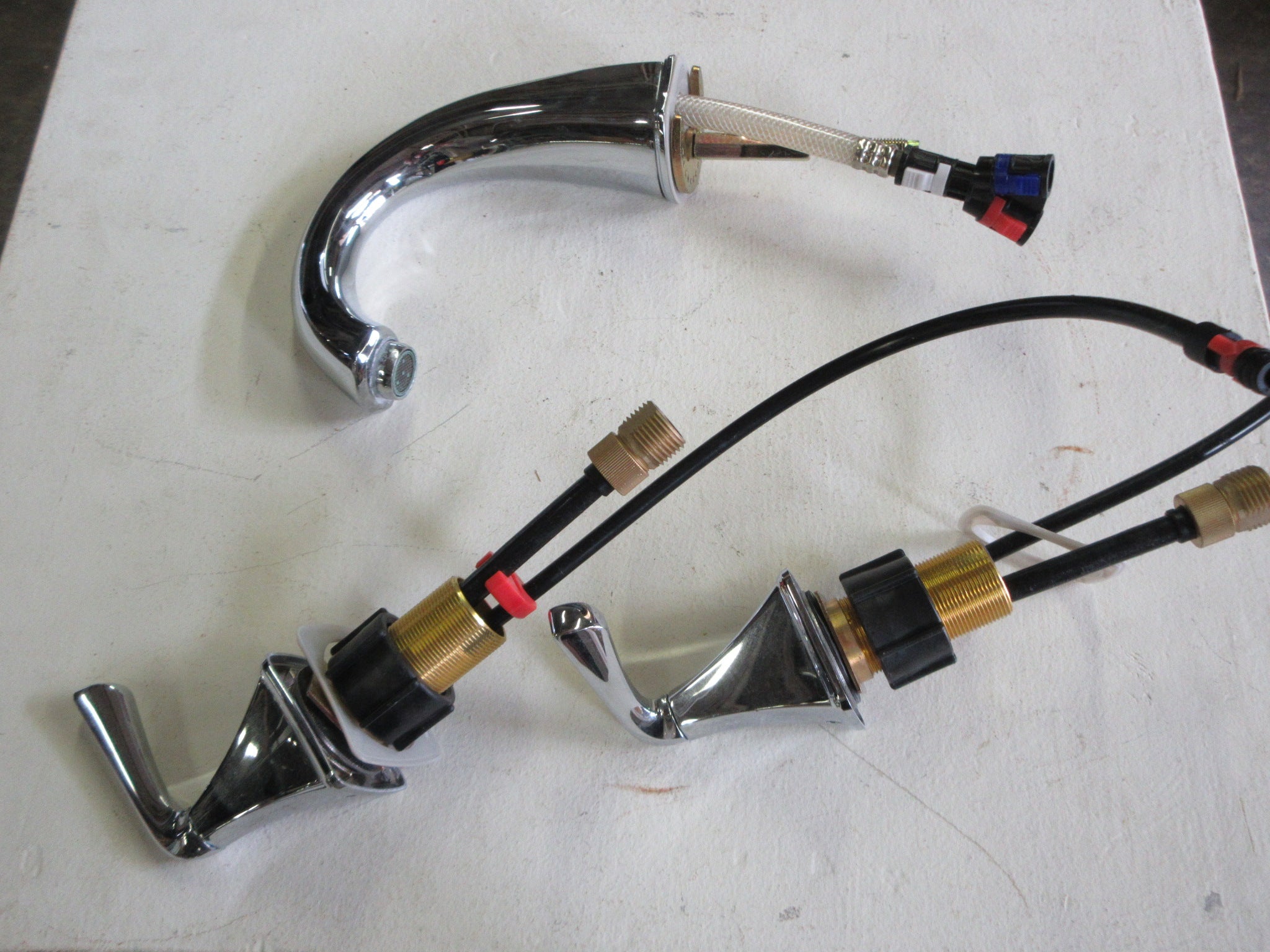 8" Chrome Faucet with Handles