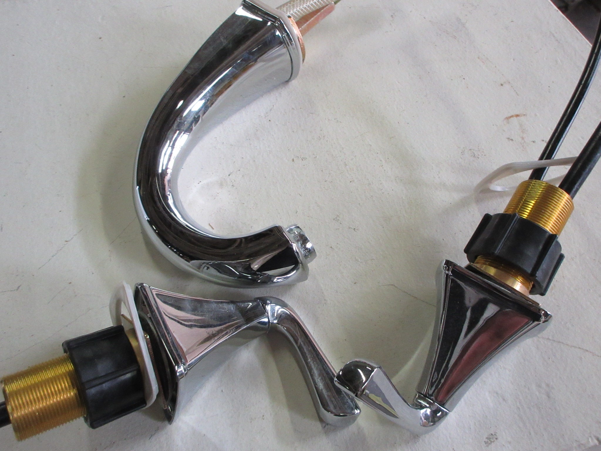 8" Chrome Faucet with Handles