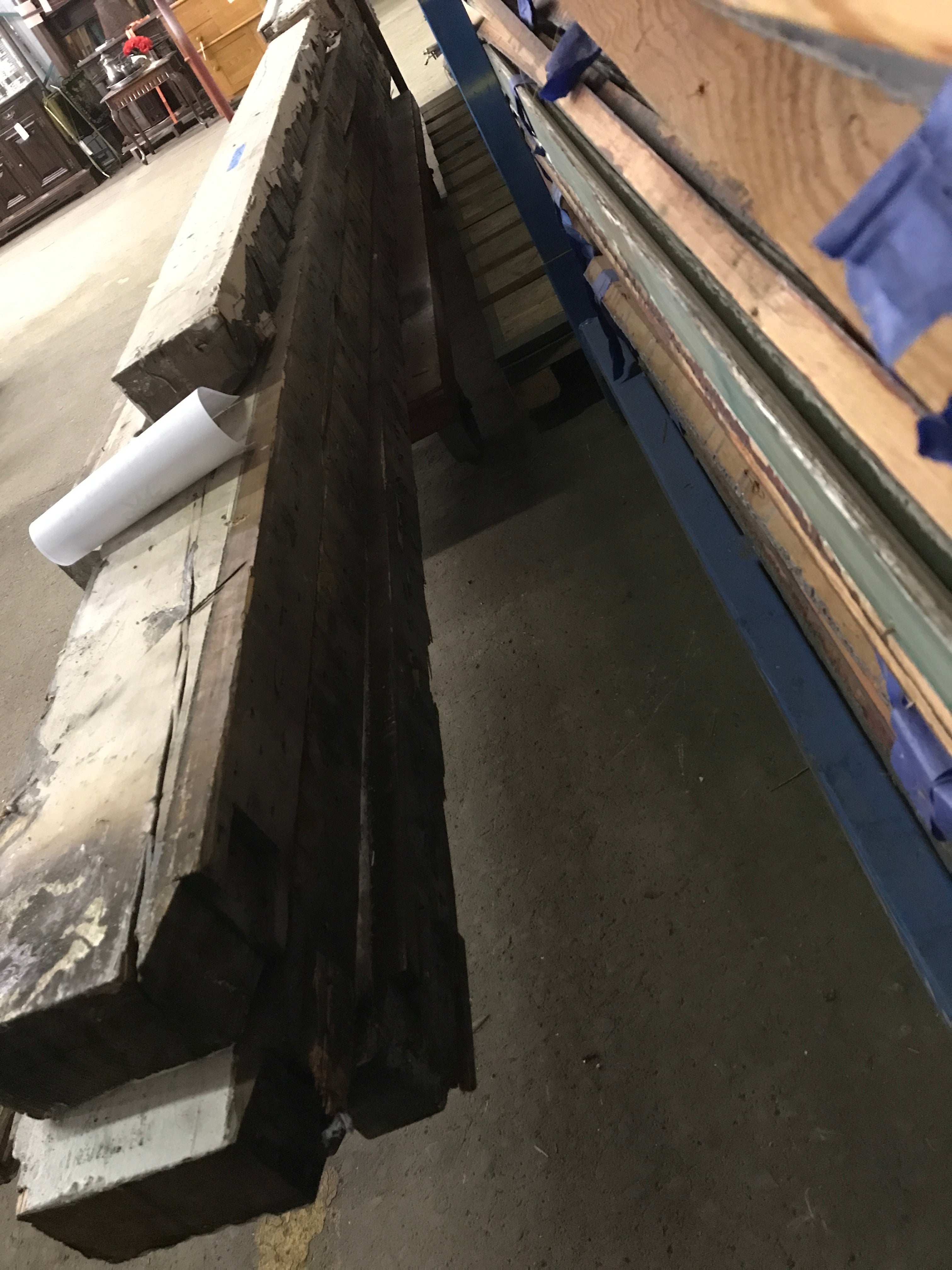 Salvaged Beam 8” x 170” x 3 1/2”