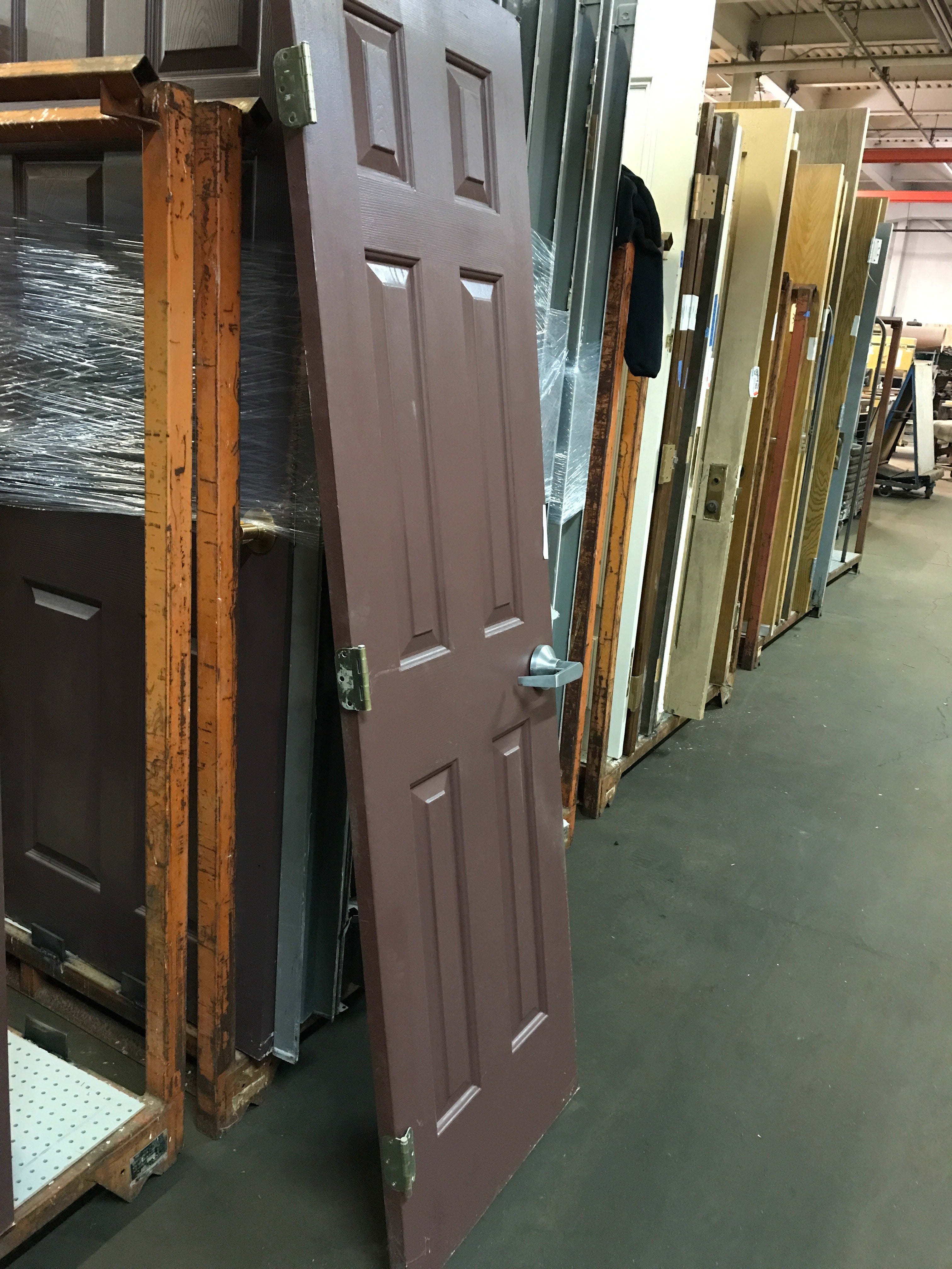 Door with Metal Jamb R/O 36"