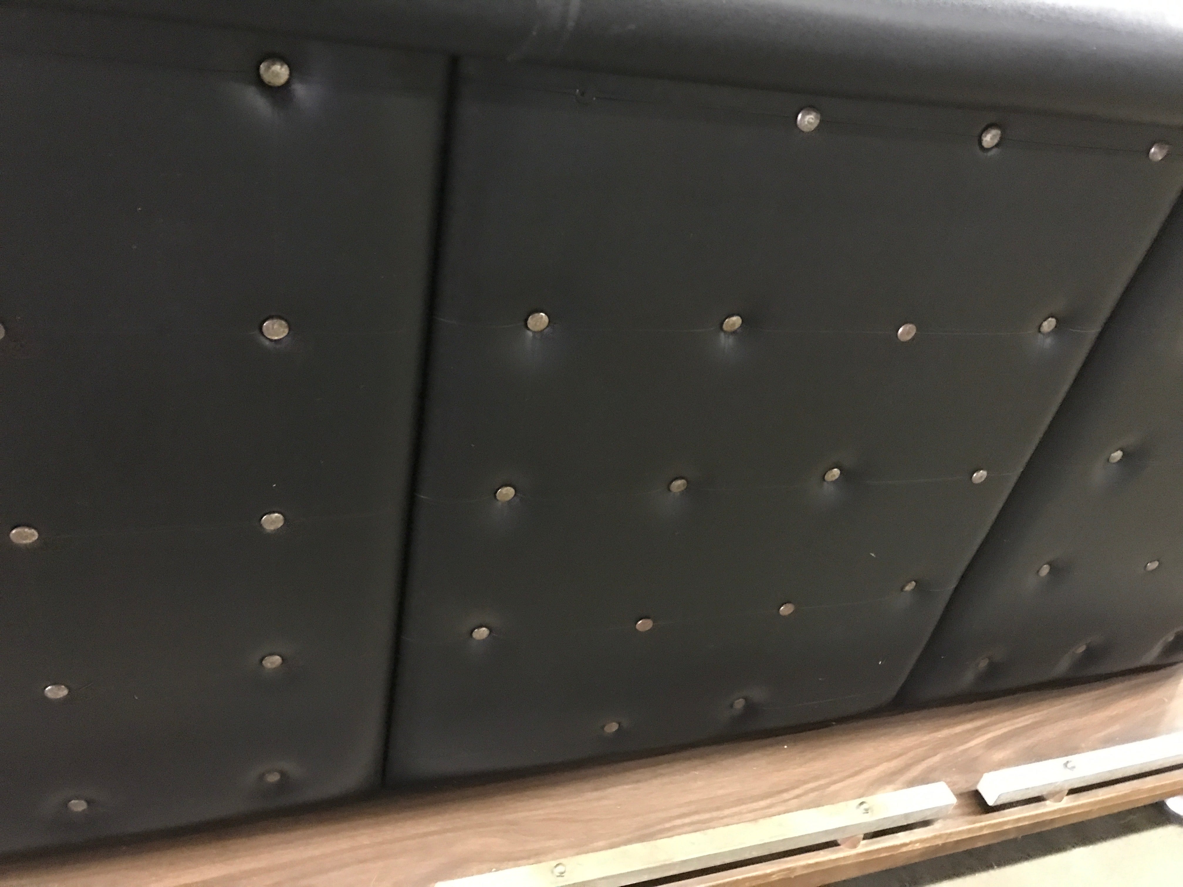 Vintage Bar with Leather Front
