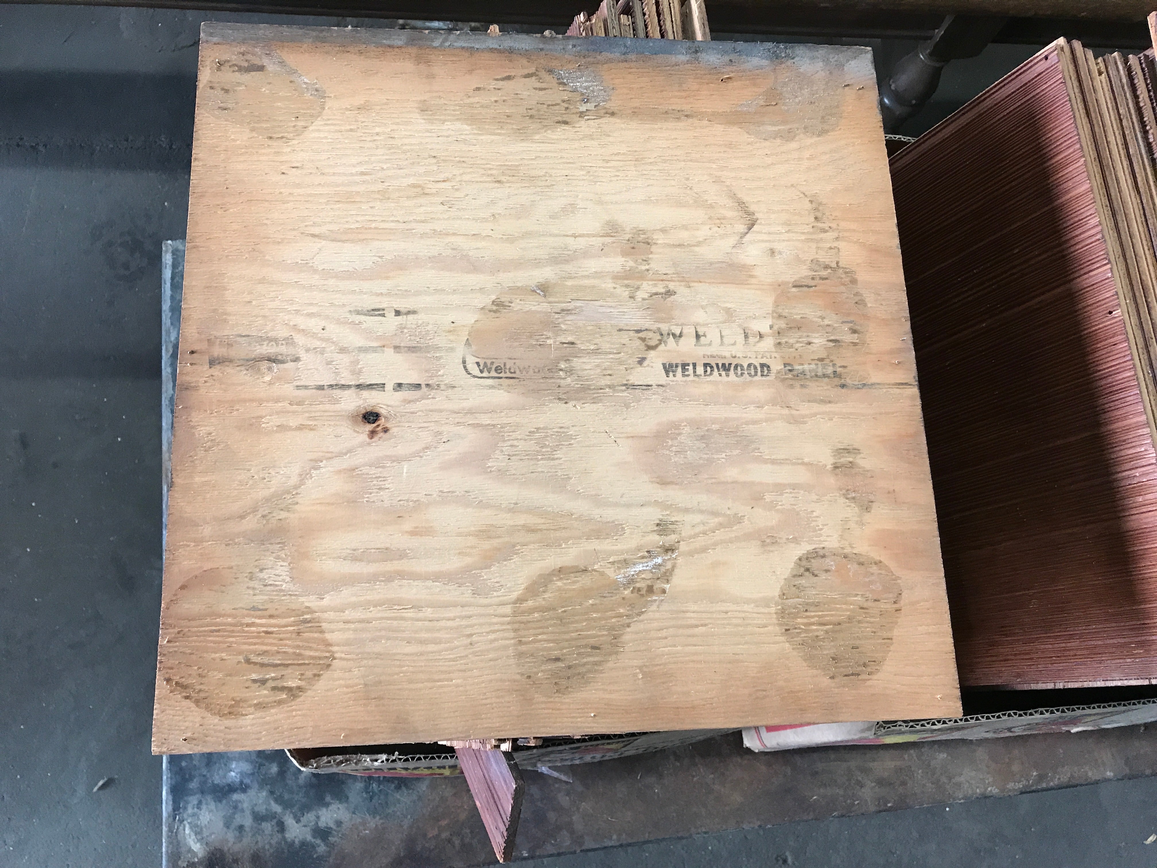 Lot of 16" x 16" Wood Ceiling Tile (Approx 185 Sq Ft)