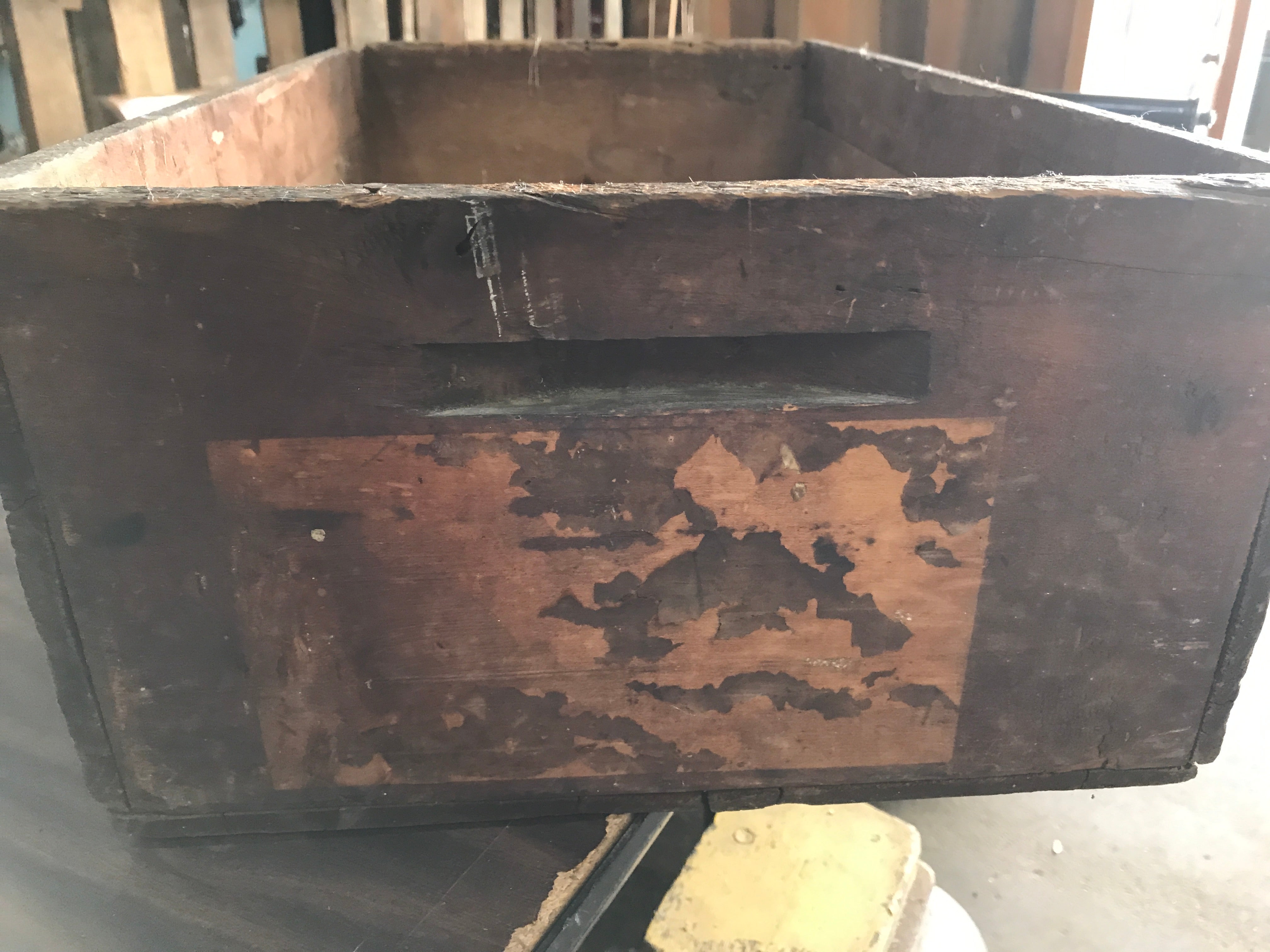 Vintage Wood Crate - Marvin's Crackers