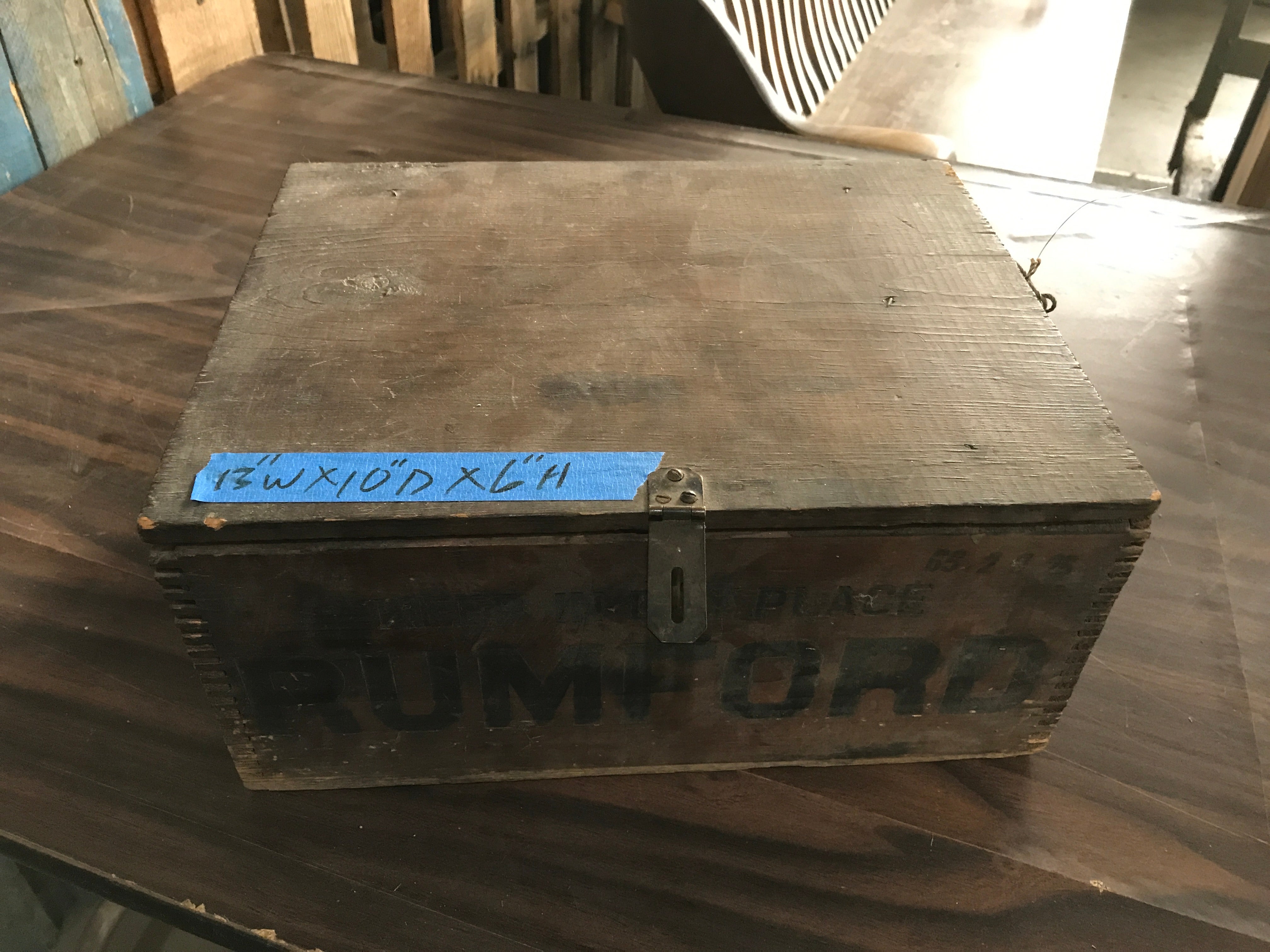 Wood Box with Lid