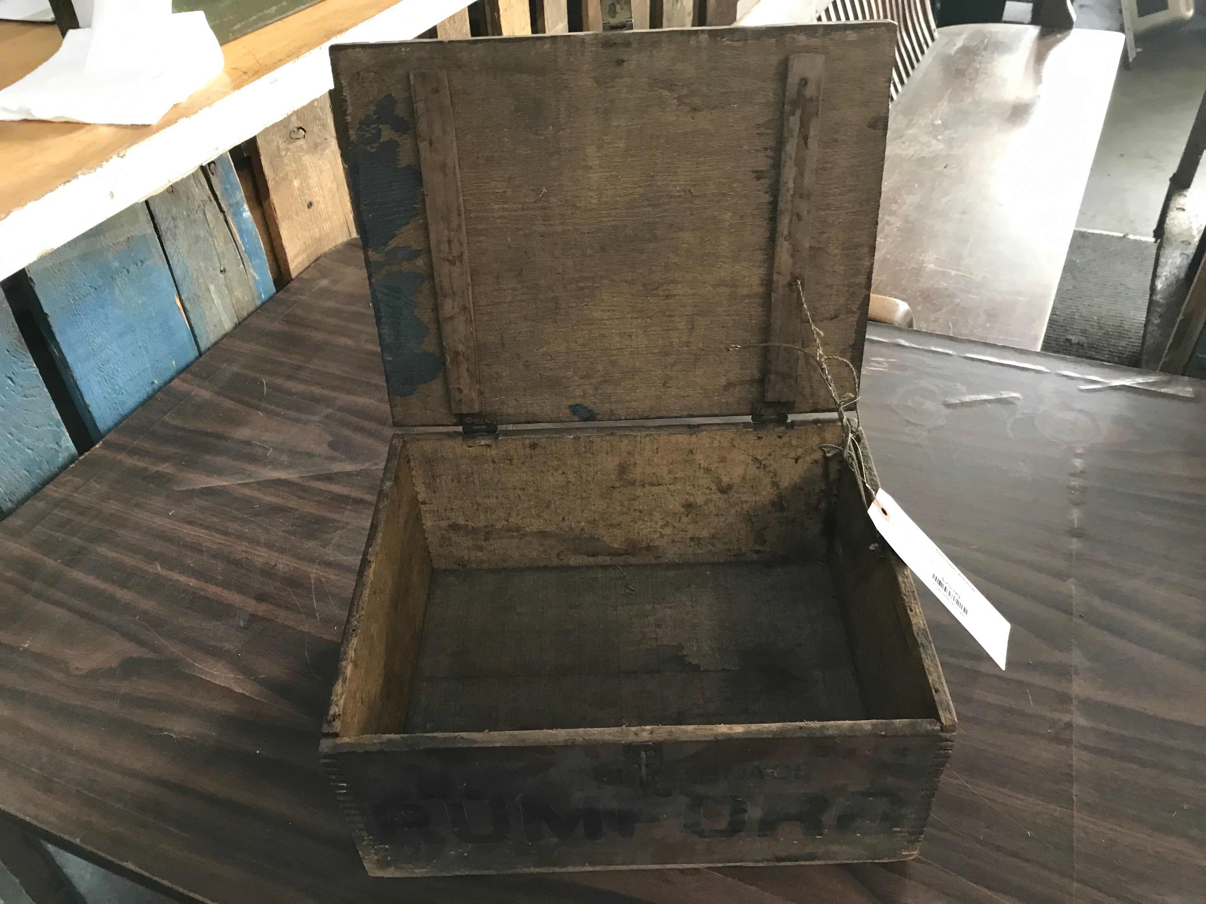 Wood Box with Lid