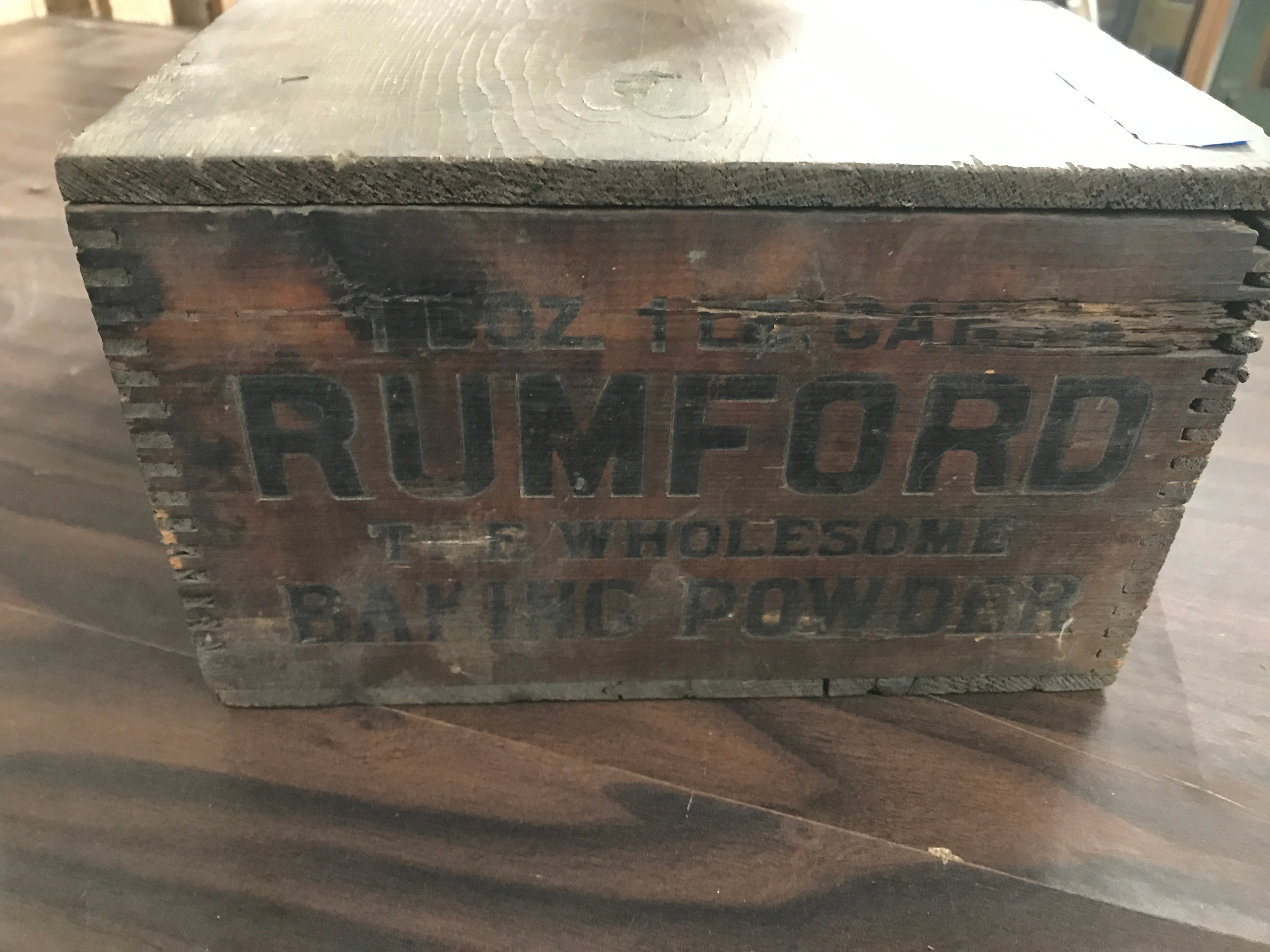 Wood Box with Lid