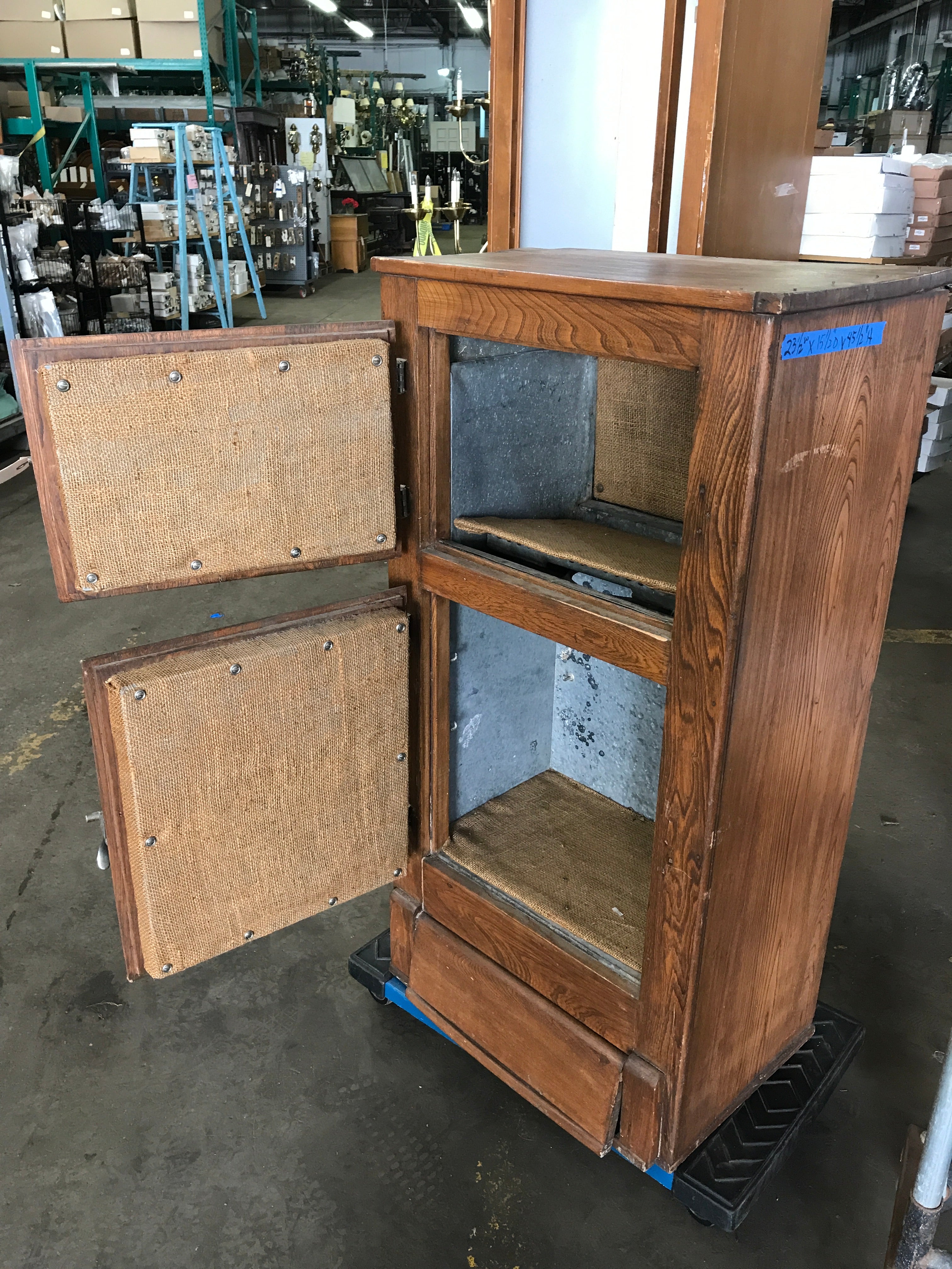 Wood Ice Chest