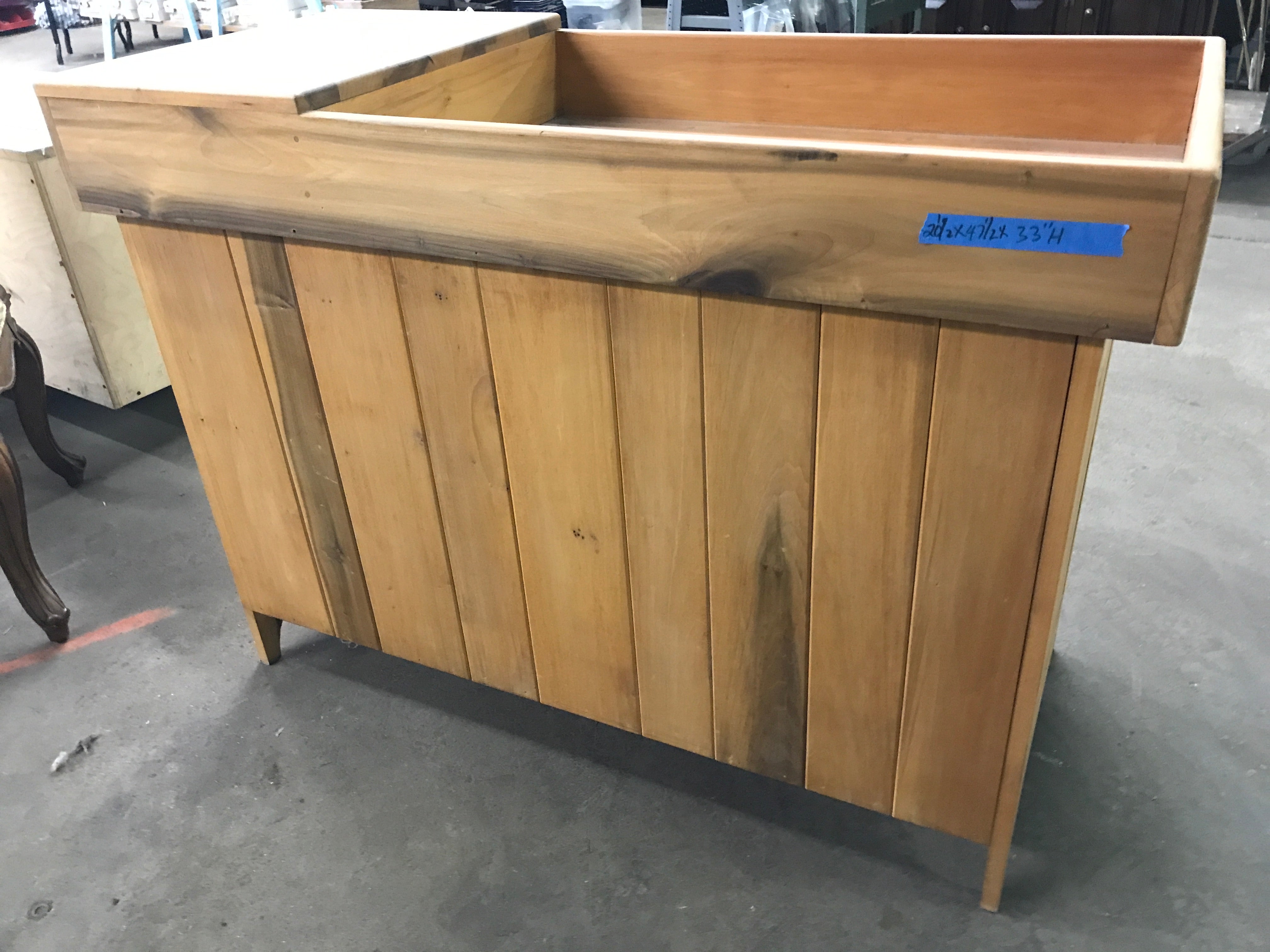 Vintage Wood Dry Sink
