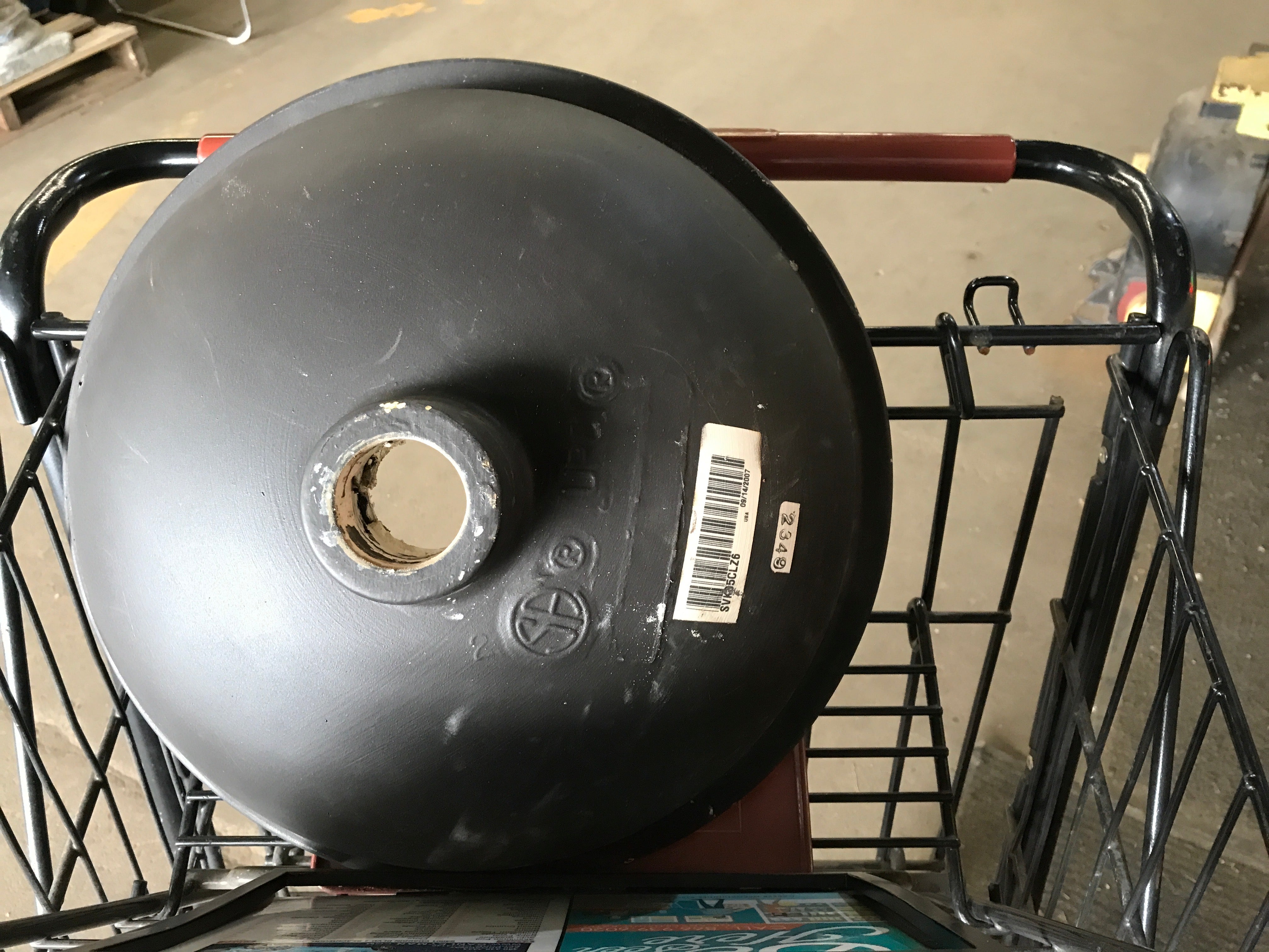 Under Mount  Bathroom Sink 15” Round multocolored