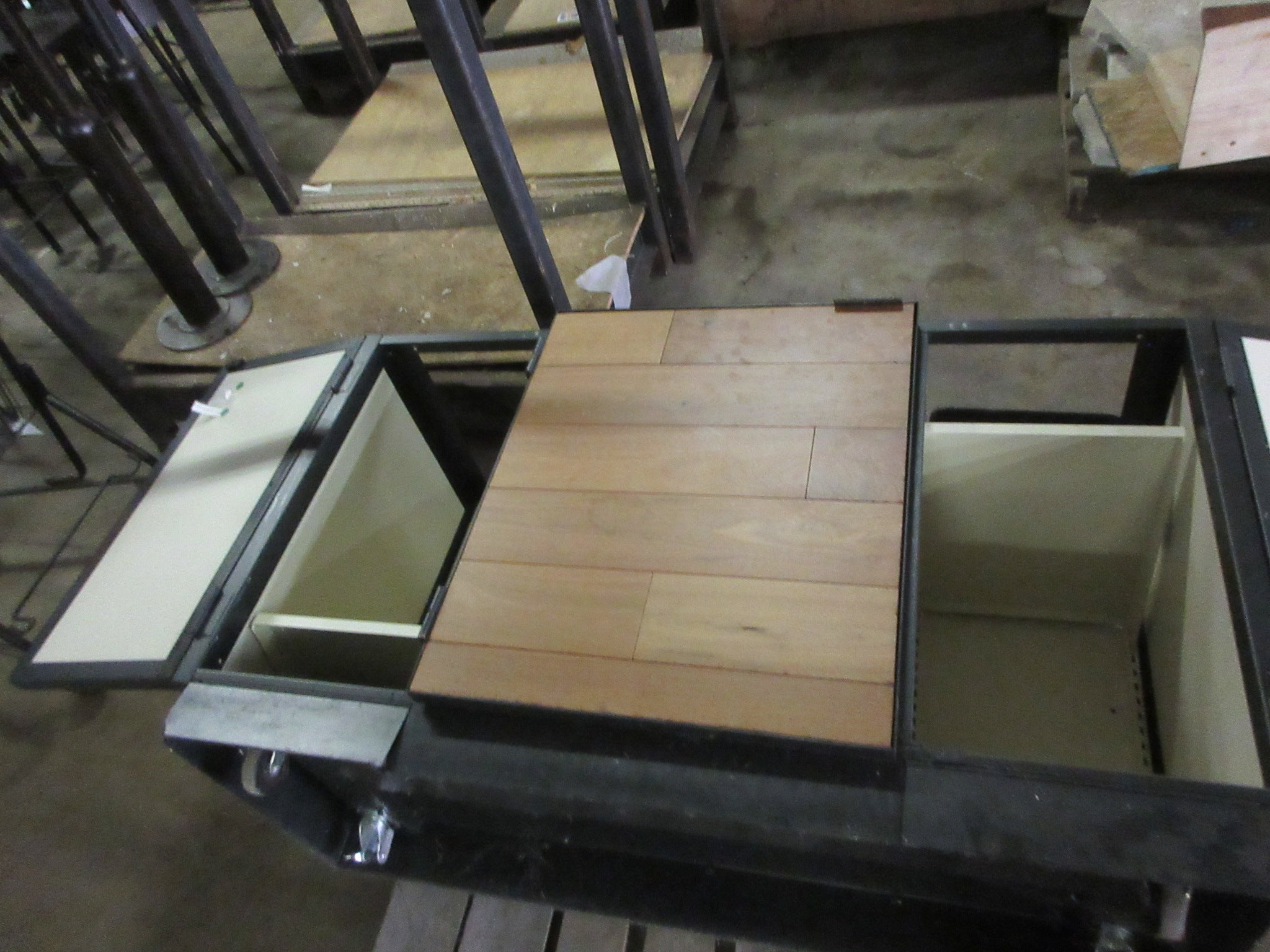 Condiment Cart - 3 Door