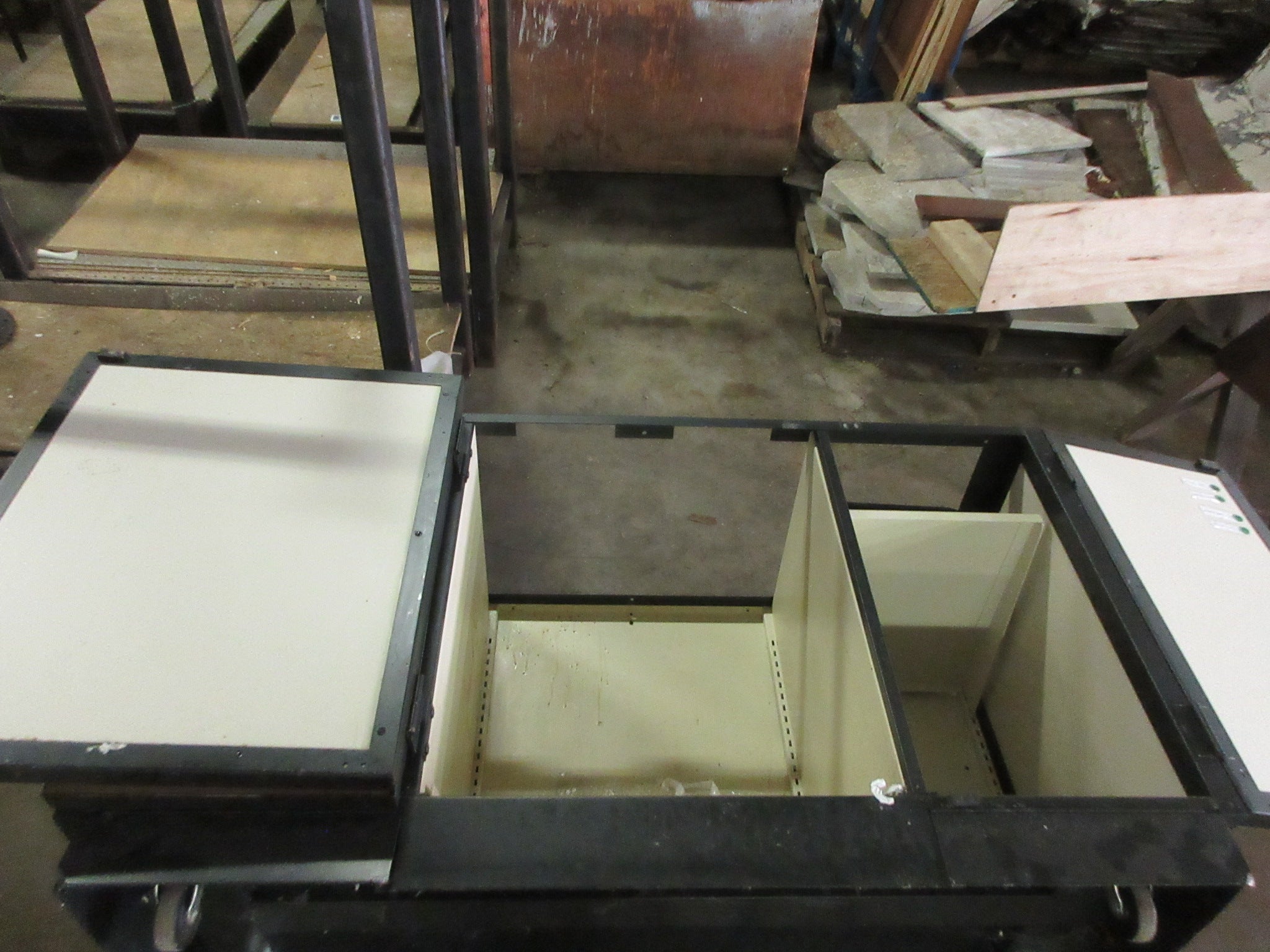 Condiment Cart - 3 Door